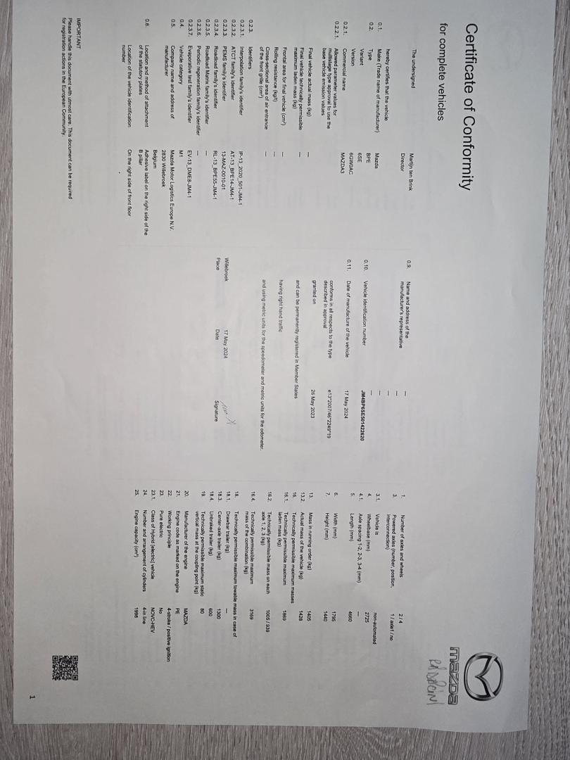 Cumpara/ Vinde online Mazda 3 2024 SH, la cel mai bun pret pentru tine!