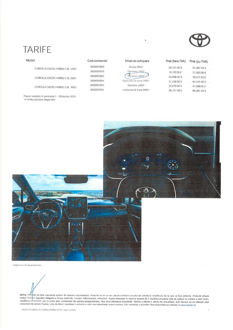 Cumpara/ Vinde online Toyota Corolla 2024 SH, la cel mai bun pret pentru tine!