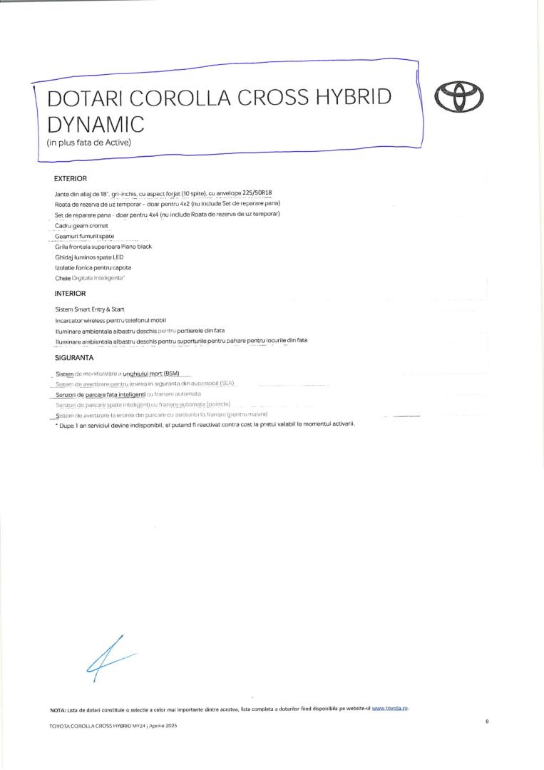 Cumpara/ Vinde online Toyota Corolla 2024 SH, la cel mai bun pret pentru tine!