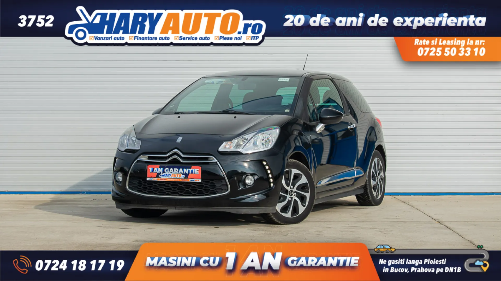 Cumpara/ Vinde online Citroen DS3 2015 SH, la cel mai bun pret pentru tine!