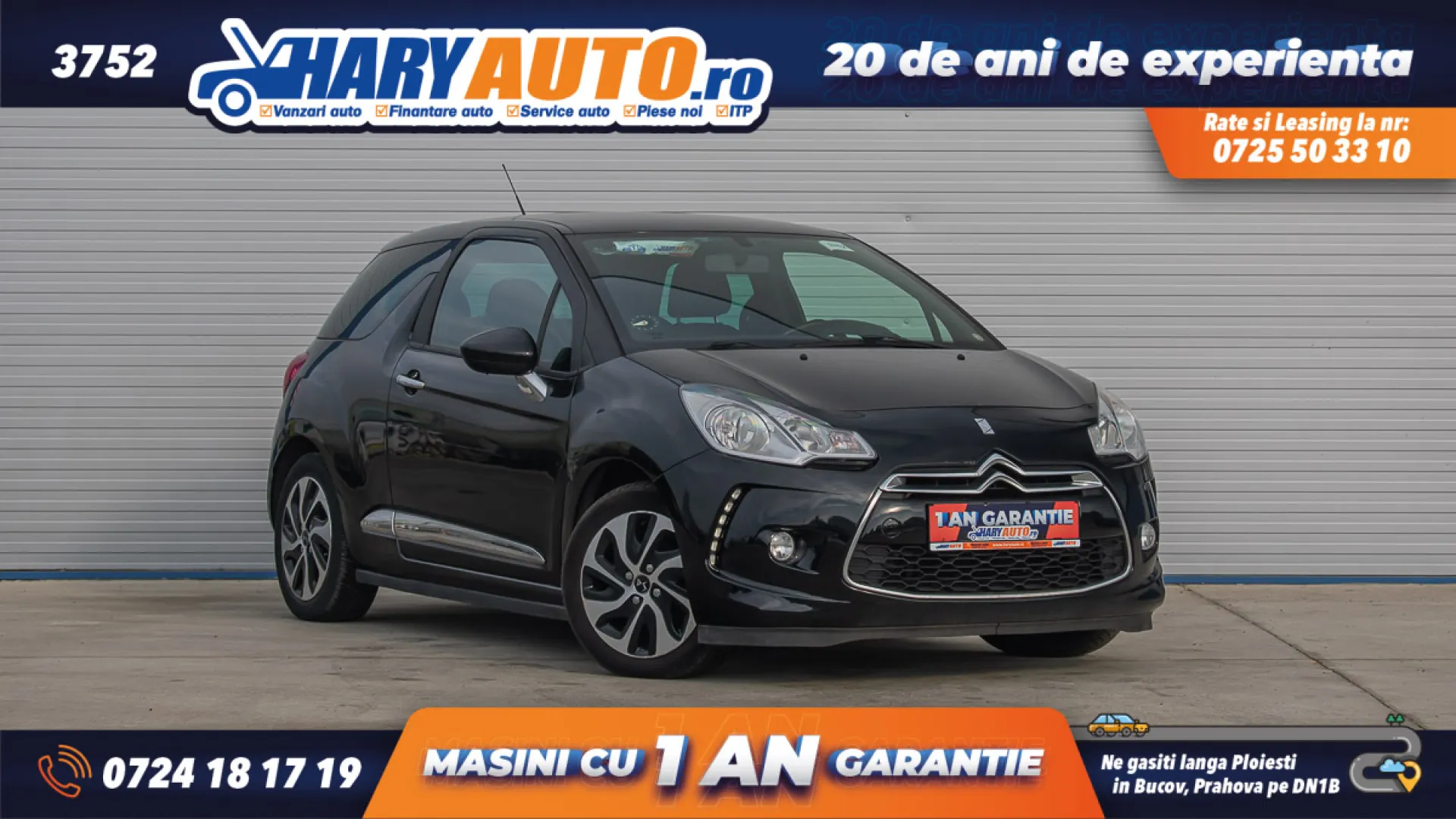 Cumpara/ Vinde online Citroen DS3 2015 SH, la cel mai bun pret pentru tine!