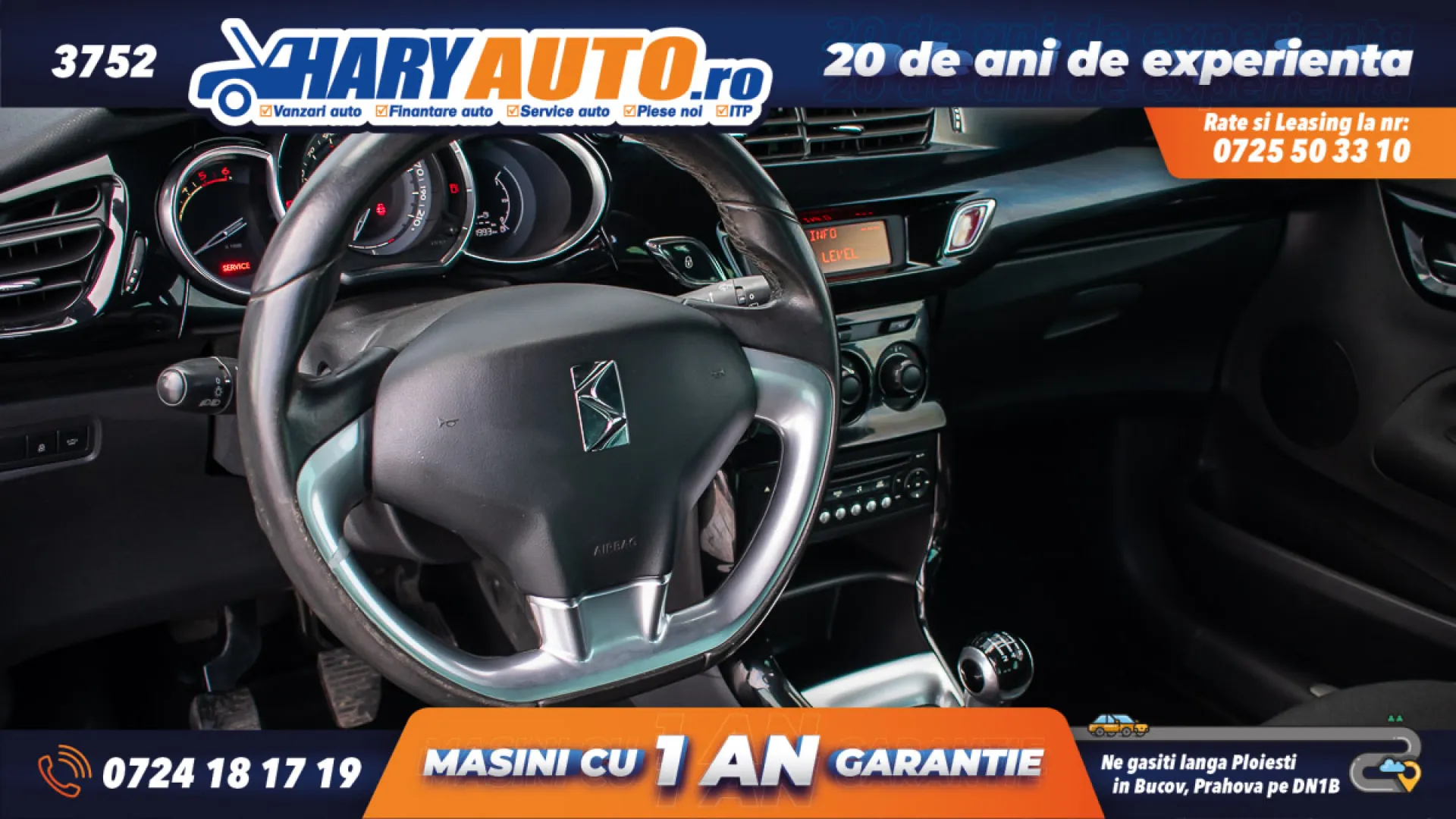 Cumpara/ Vinde online Citroen DS3 2015 SH, la cel mai bun pret pentru tine!