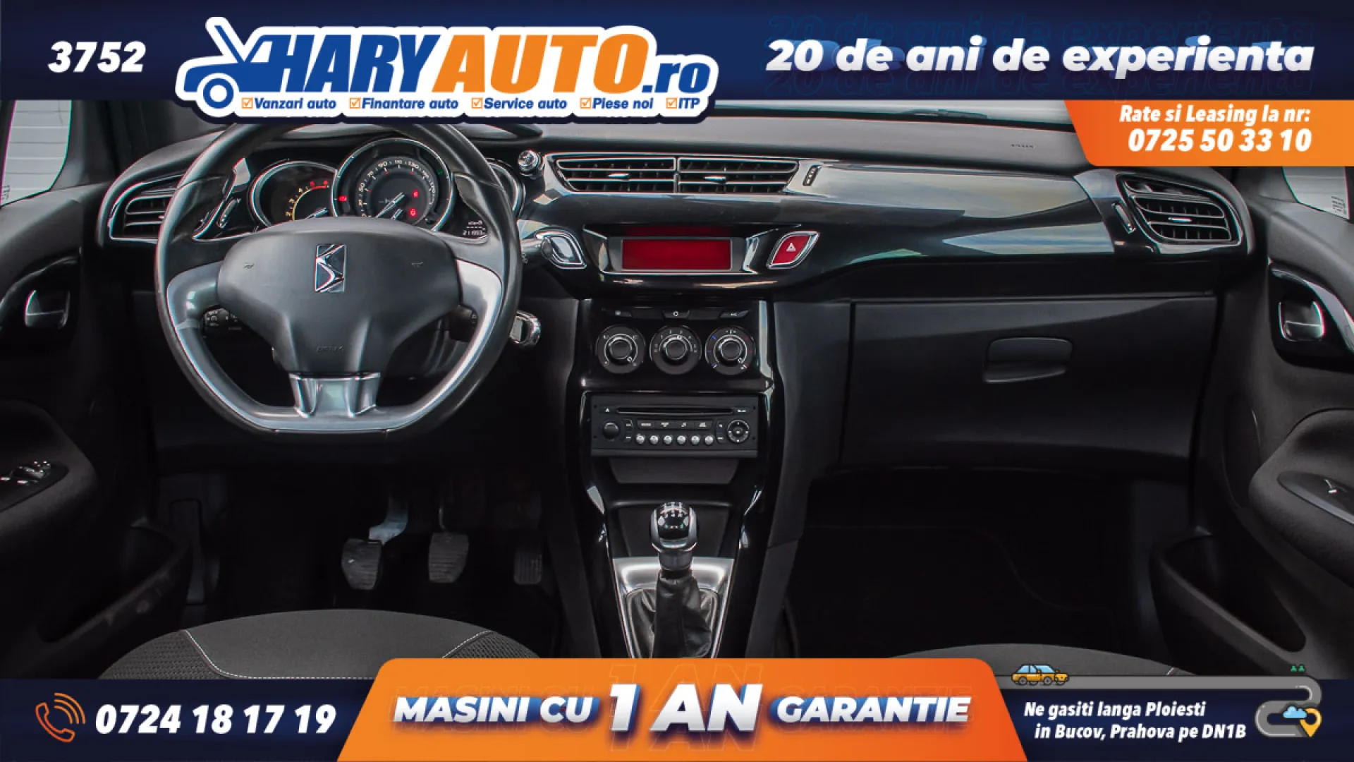 Cumpara/ Vinde online Citroen DS3 2015 SH, la cel mai bun pret pentru tine!