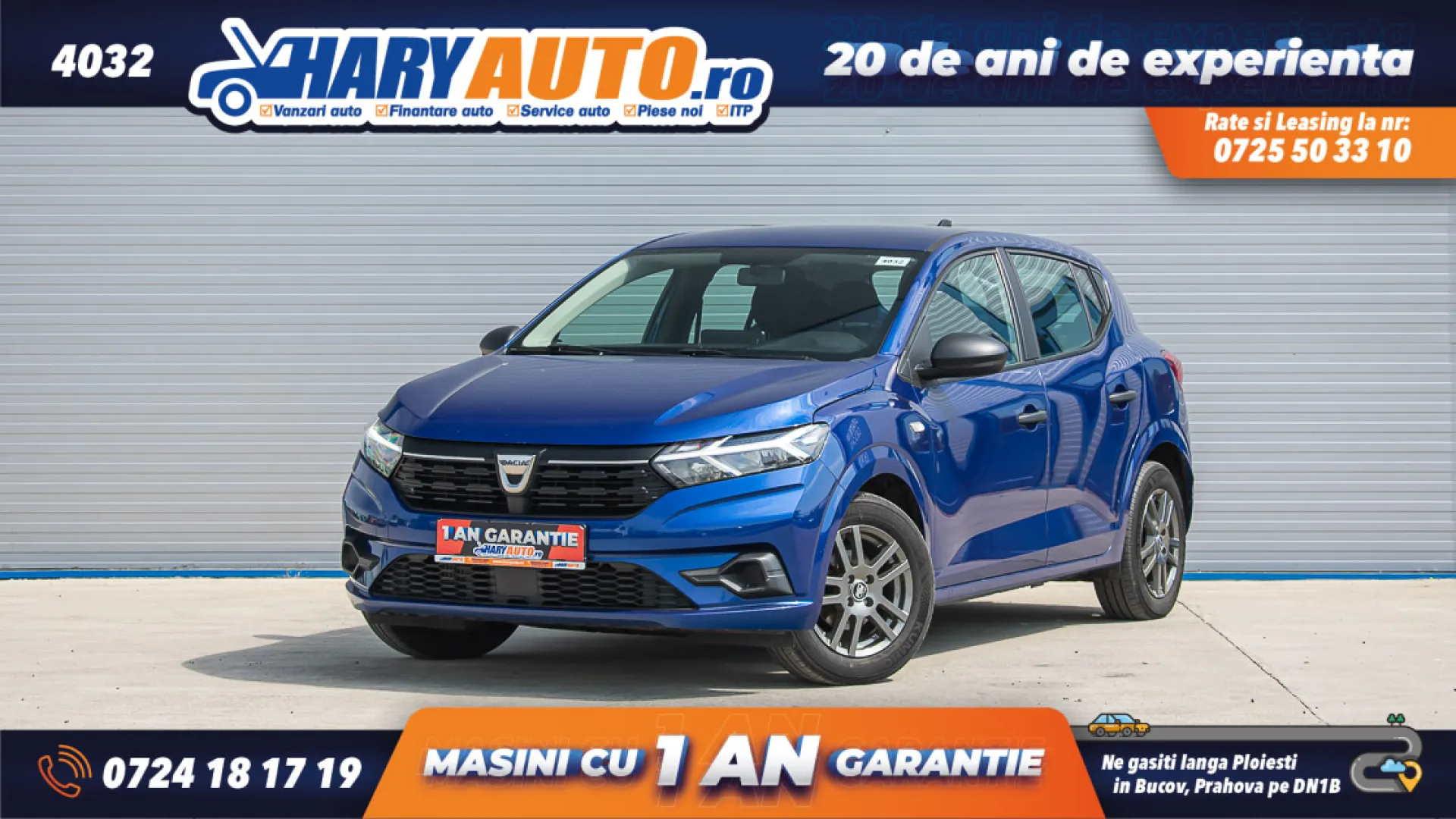 Cumpara/ Vinde online Dacia Sandero 2021 SH, la cel mai bun pret pentru tine!