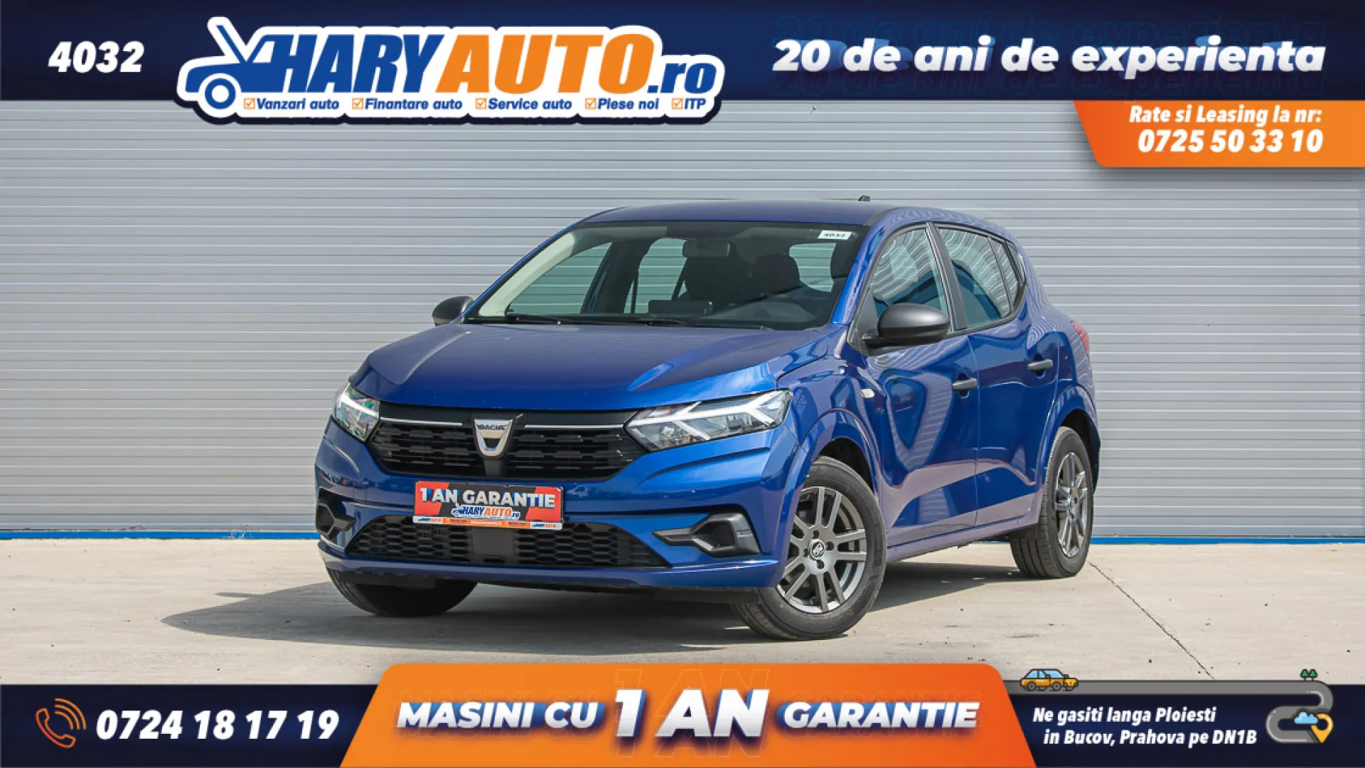 Cumpara/ Vinde online Dacia Sandero 2021 SH, la cel mai bun pret pentru tine!