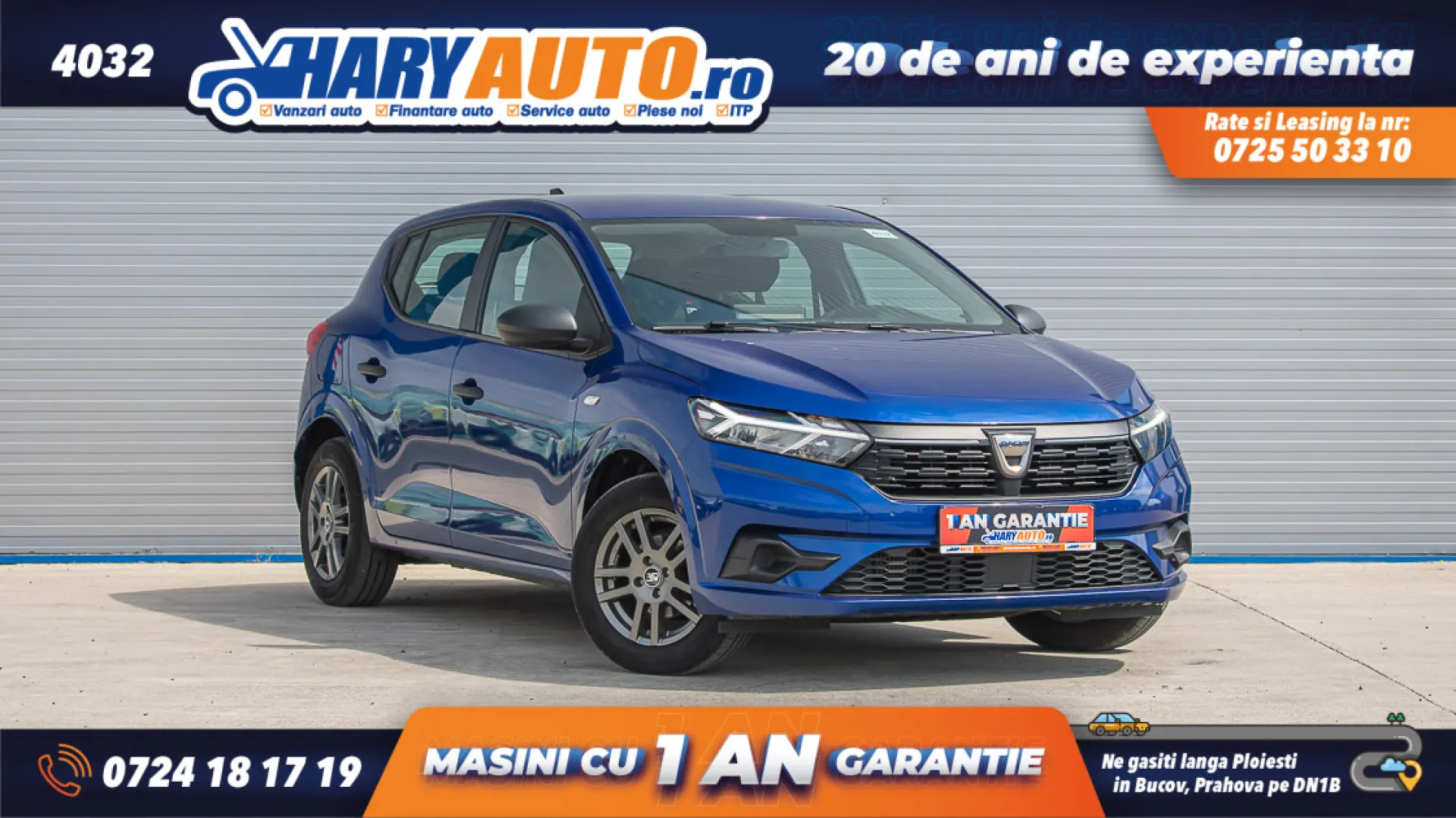 Cumpara/ Vinde online Dacia Sandero 2021 SH, la cel mai bun pret pentru tine!