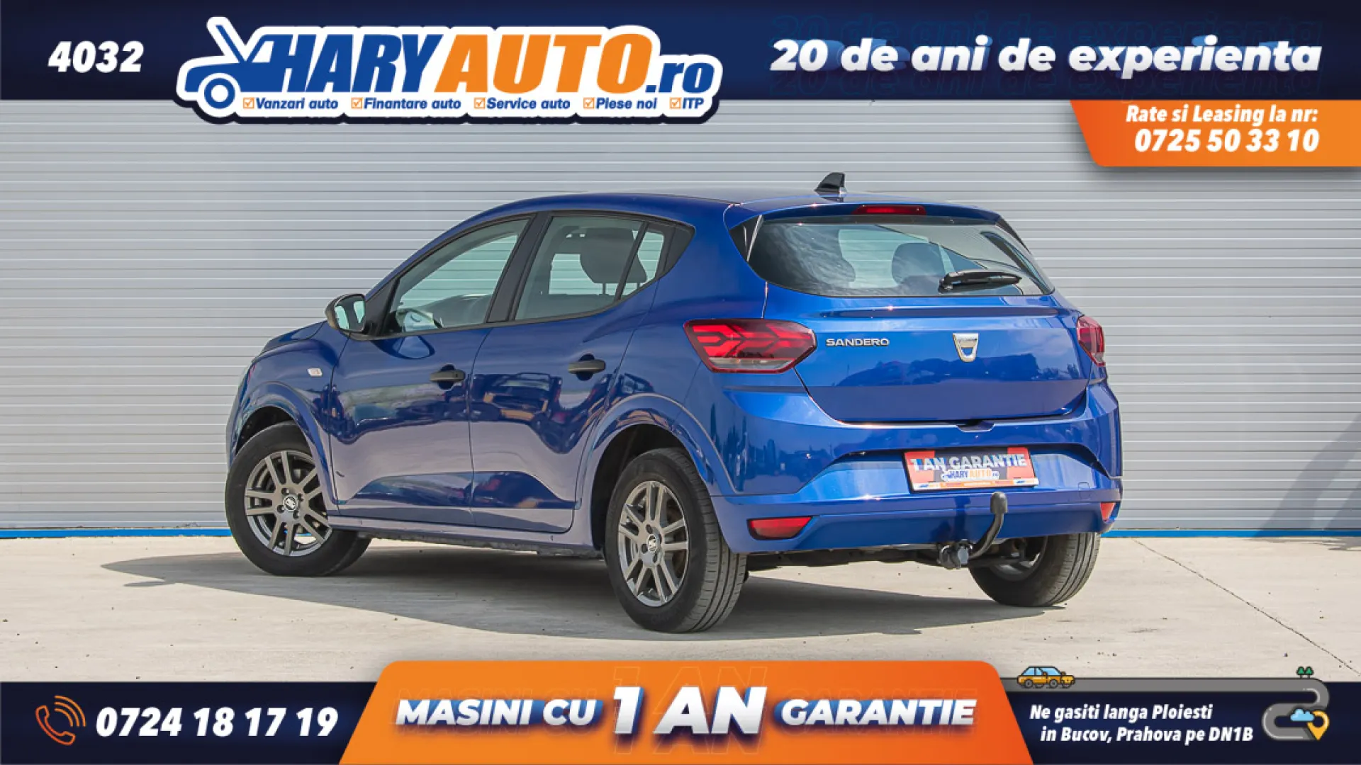 Cumpara/ Vinde online Dacia Sandero 2021 SH, la cel mai bun pret pentru tine!