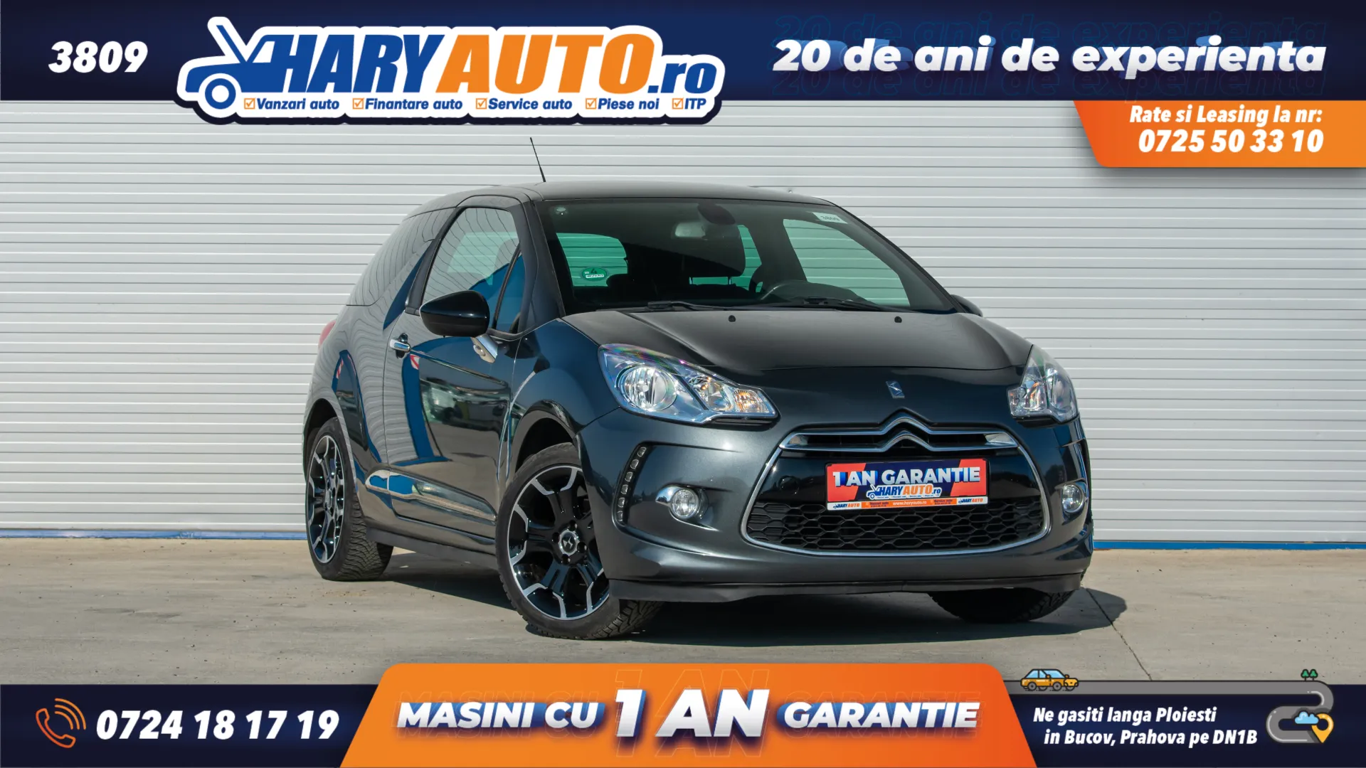 Cumpara/ Vinde online Citroen DS3 2013 SH, la cel mai bun pret pentru tine!
