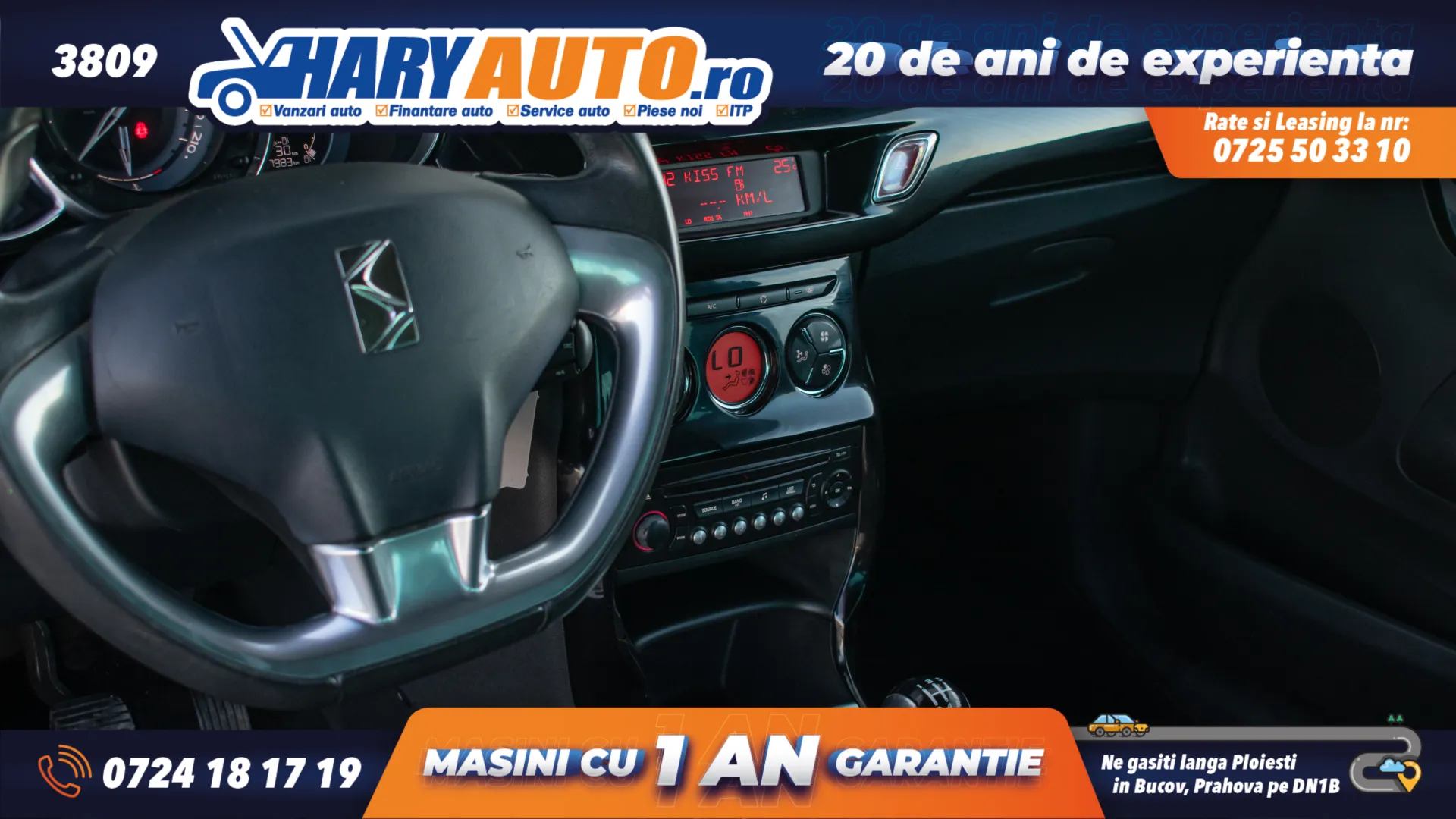 Cumpara/ Vinde online Citroen DS3 2013 SH, la cel mai bun pret pentru tine!