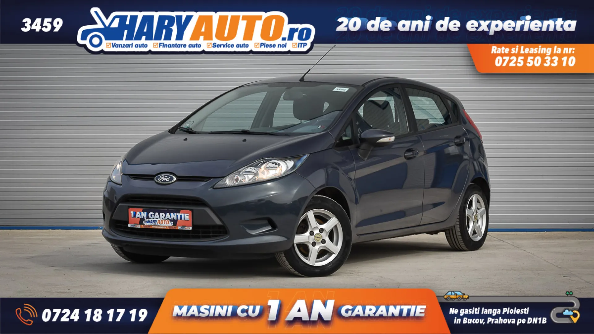 Cumpara/ Vinde online Ford Fiesta 2010 SH, la cel mai bun pret pentru tine!