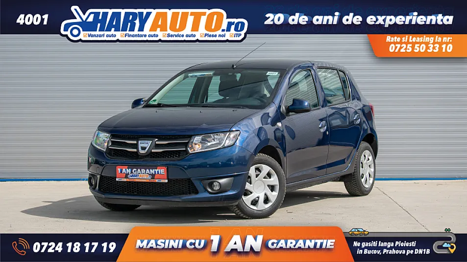 Cumpără / Vinde Dacia Sandero 2016 SH, la cel mai bun pret pentru tine!