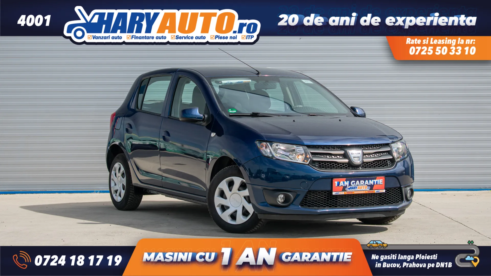 Cumpara/ Vinde online Dacia Sandero 2016 SH, la cel mai bun pret pentru tine!