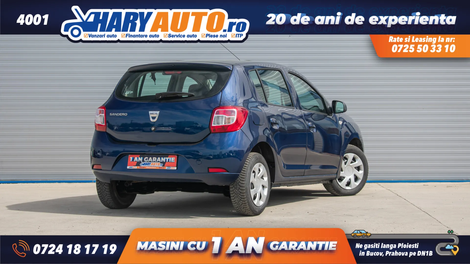 Cumpara/ Vinde online Dacia Sandero 2016 SH, la cel mai bun pret pentru tine!
