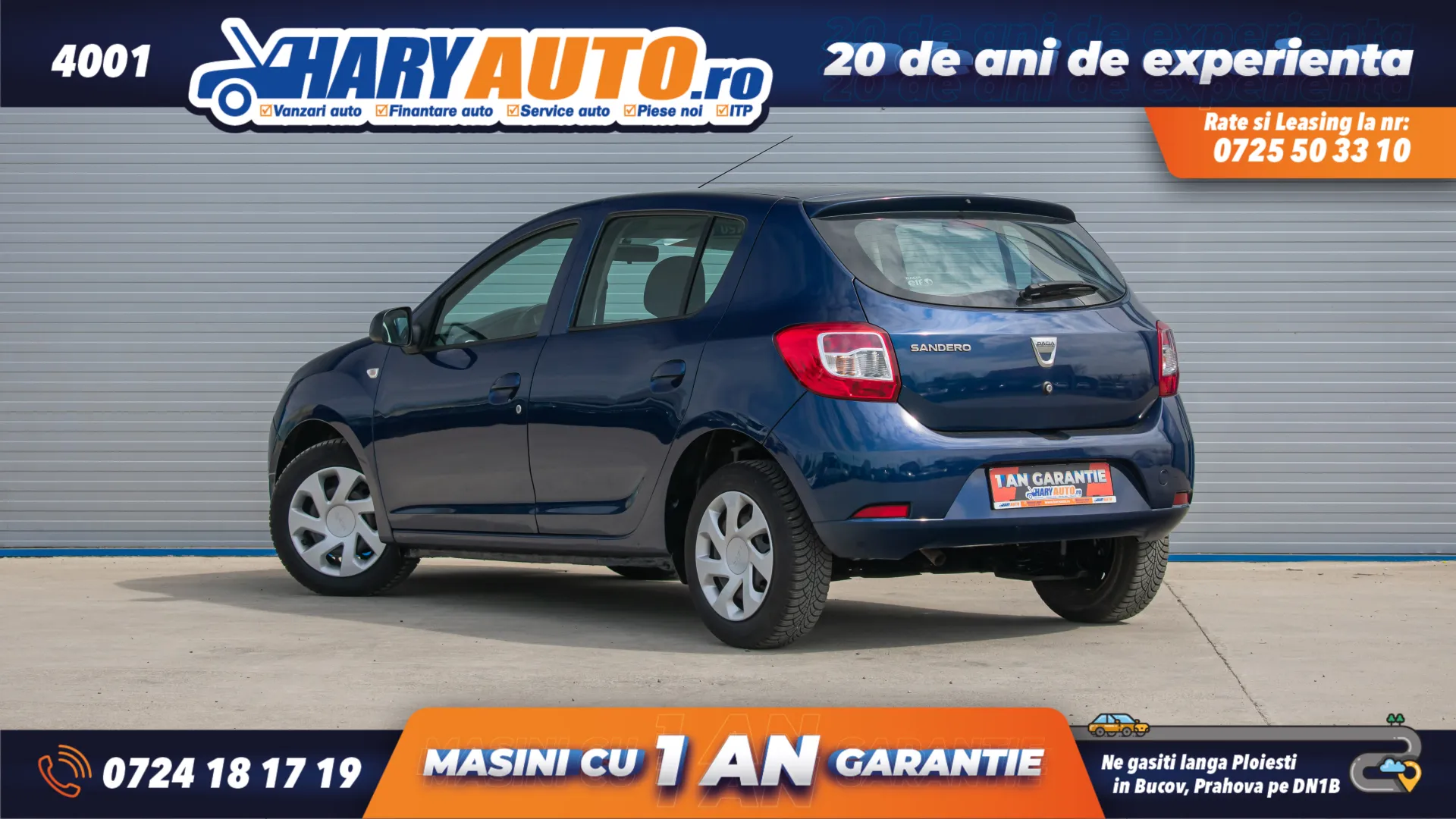 Cumpara/ Vinde online Dacia Sandero 2016 SH, la cel mai bun pret pentru tine!