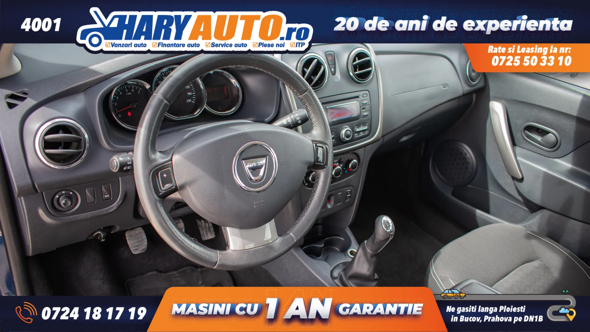 Cumpara/ Vinde online Dacia Sandero 2016 SH, la cel mai bun pret pentru tine!