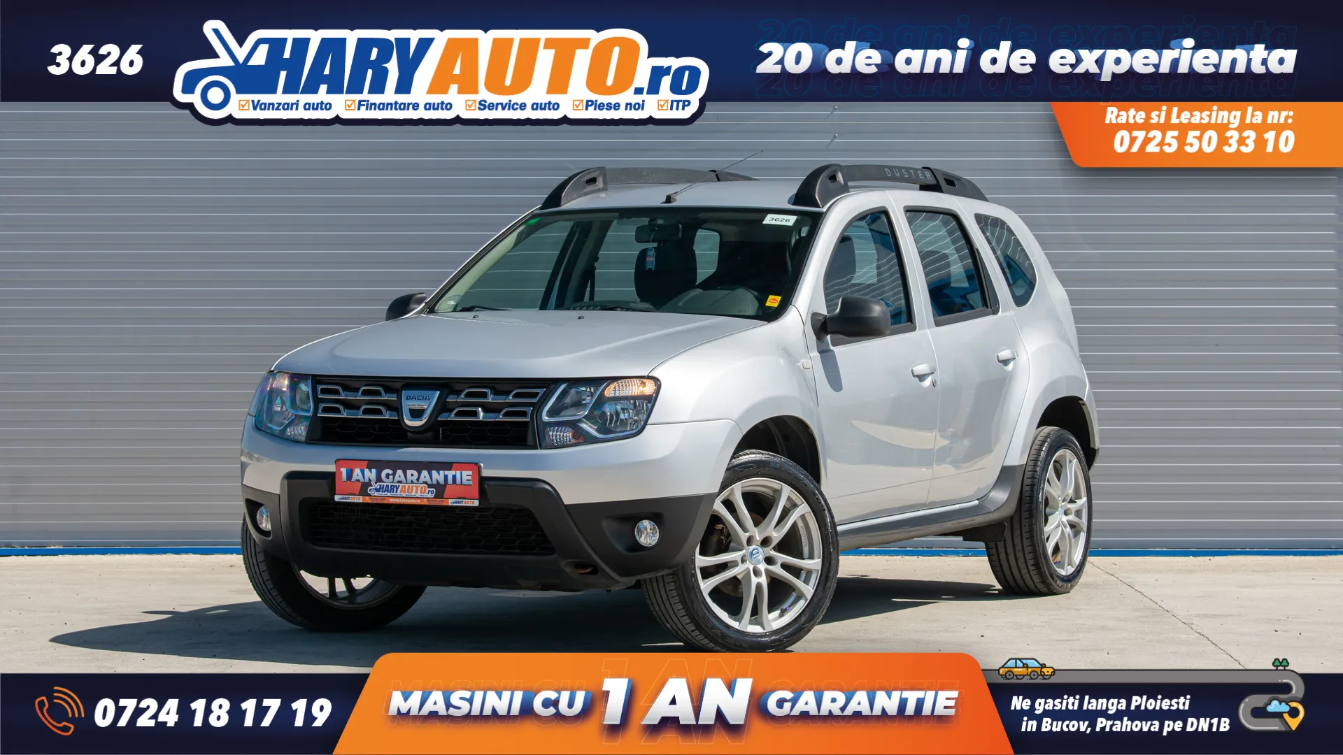 Cumpara/ Vinde online Dacia Duster 2015 SH, la cel mai bun pret pentru tine!