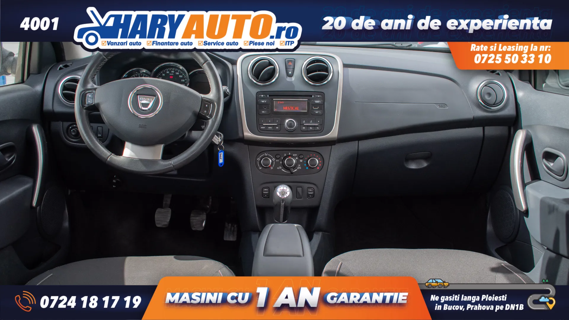 Cumpara/ Vinde online Dacia Sandero 2016 SH, la cel mai bun pret pentru tine!