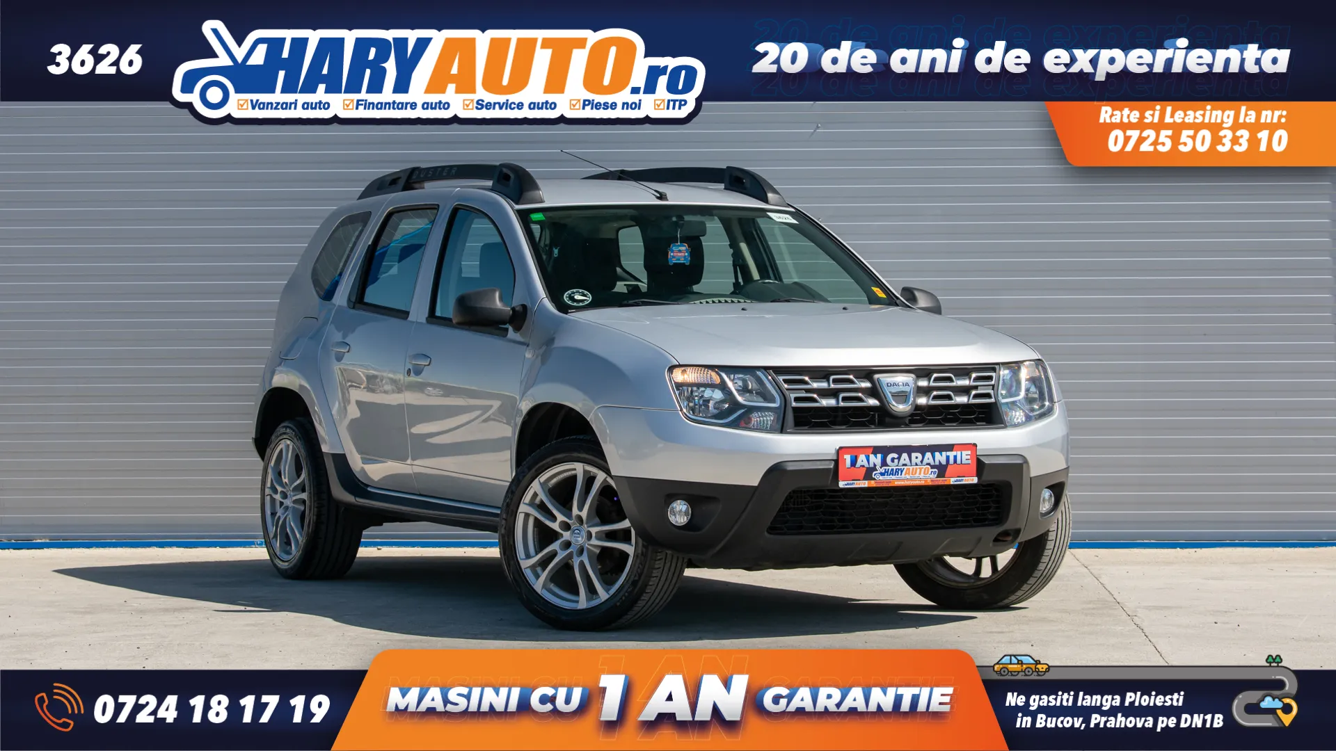 Cumpara/ Vinde online Dacia Duster 2015 SH, la cel mai bun pret pentru tine!