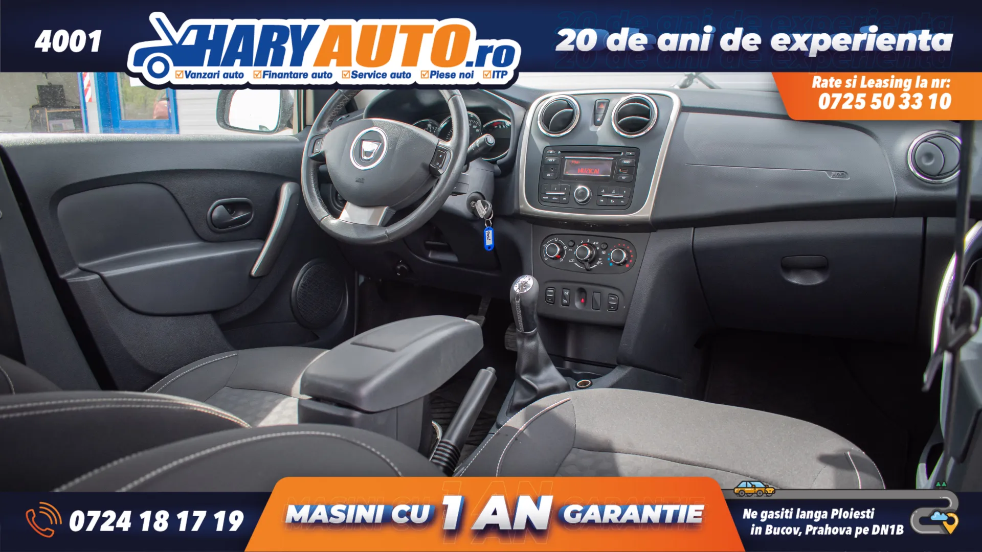 Cumpara/ Vinde online Dacia Sandero 2016 SH, la cel mai bun pret pentru tine!