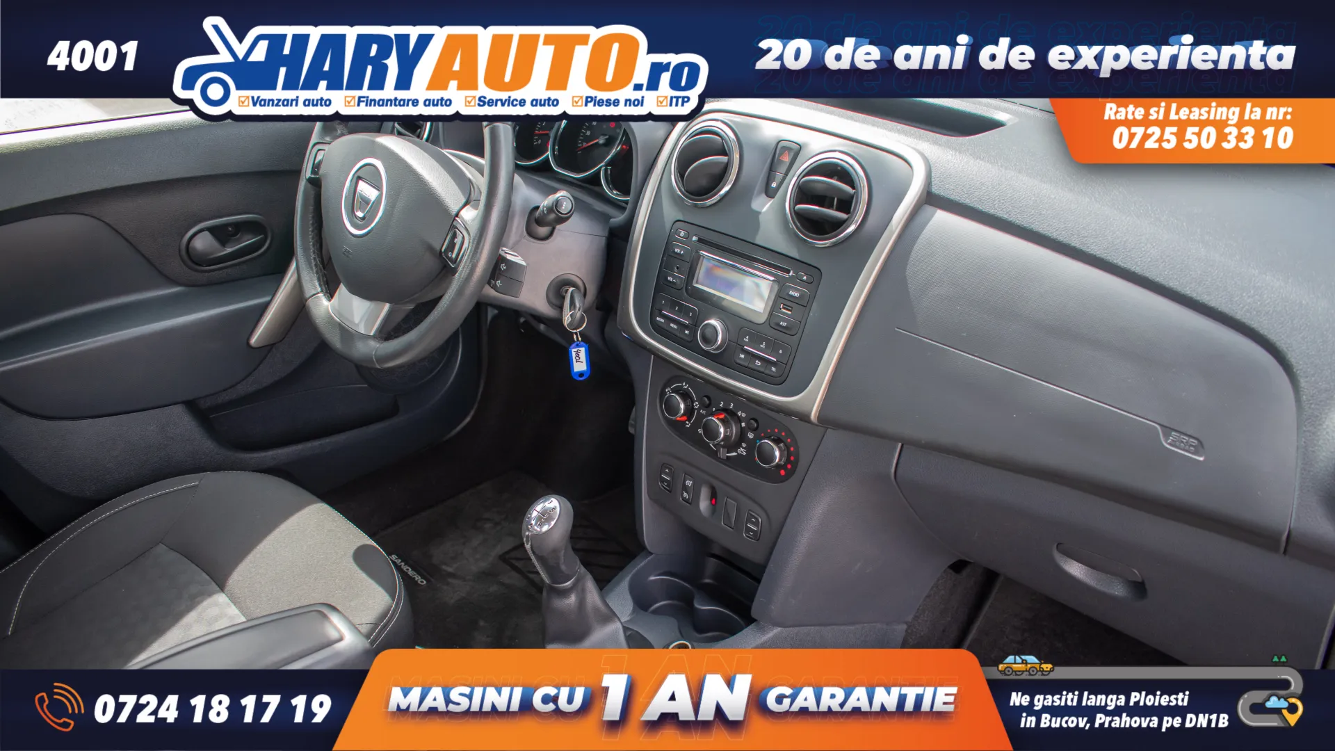 Cumpara/ Vinde online Dacia Sandero 2016 SH, la cel mai bun pret pentru tine!