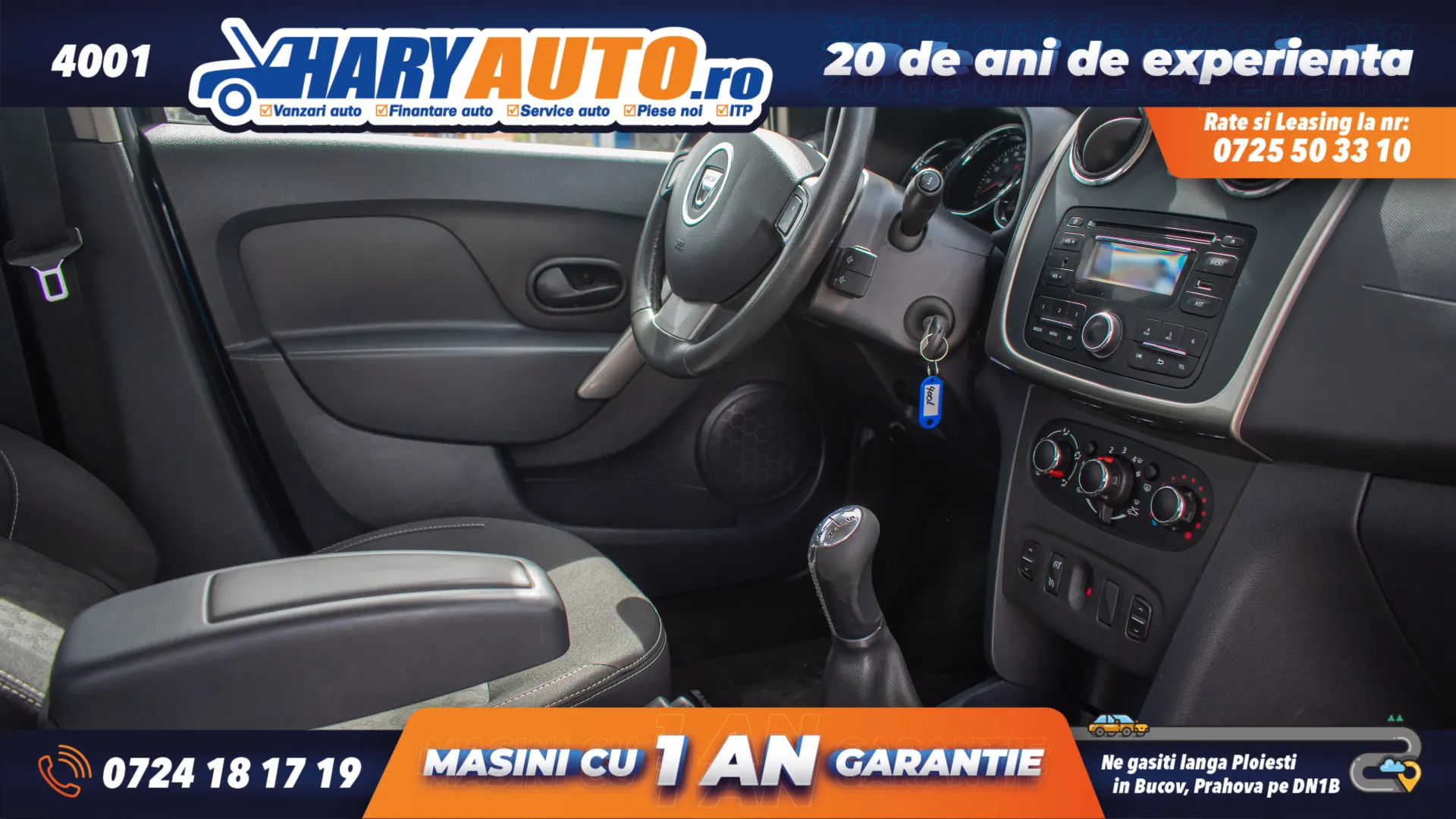 Cumpara/ Vinde online Dacia Sandero 2016 SH, la cel mai bun pret pentru tine!