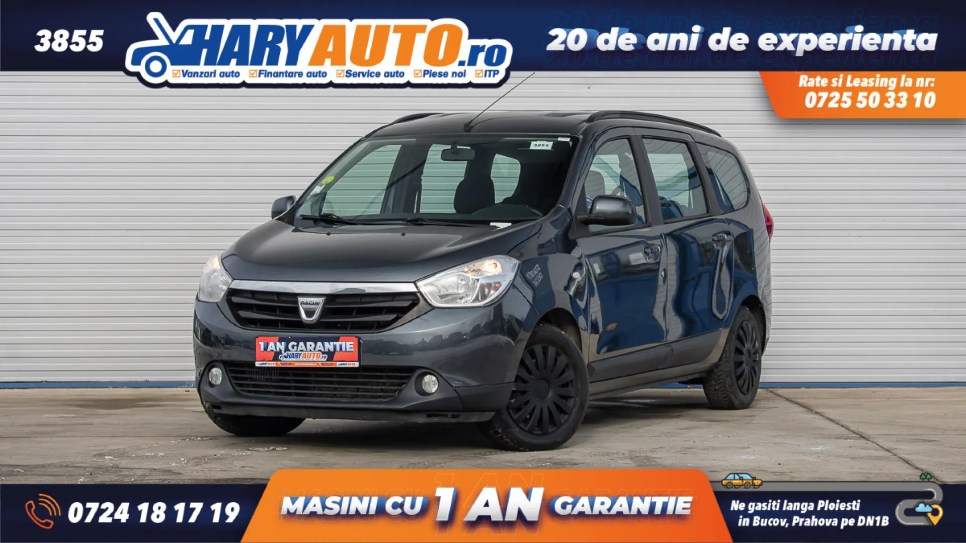 Cumpara/ Vinde online Dacia Lodgy 2012 SH, la cel mai bun pret pentru tine!