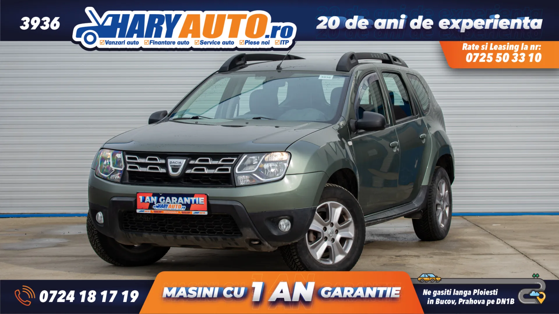 Cumpara/ Vinde online Dacia Duster 2014 SH, la cel mai bun pret pentru tine!