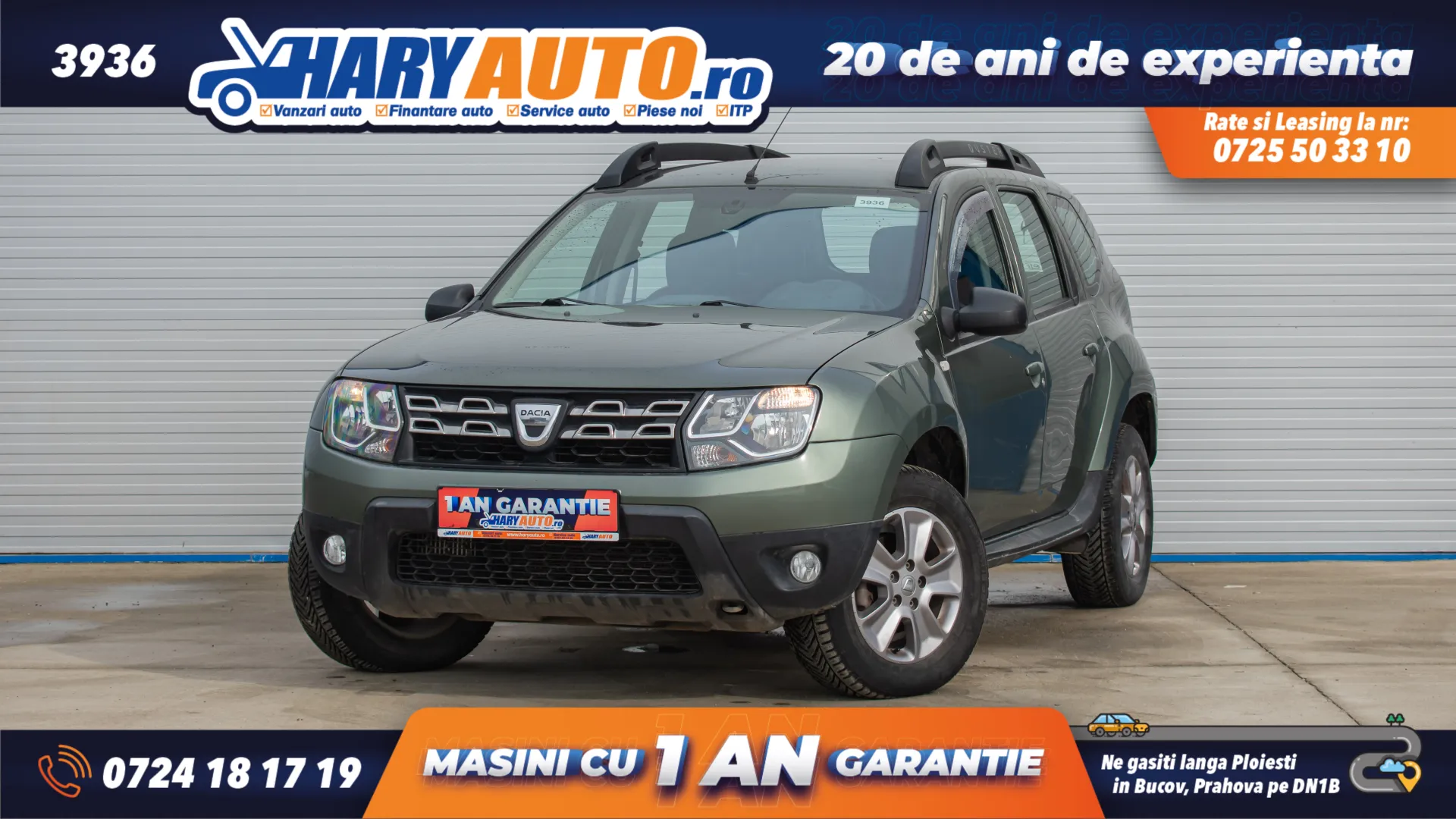 Cumpara/ Vinde online Dacia Duster 2014 SH, la cel mai bun pret pentru tine!