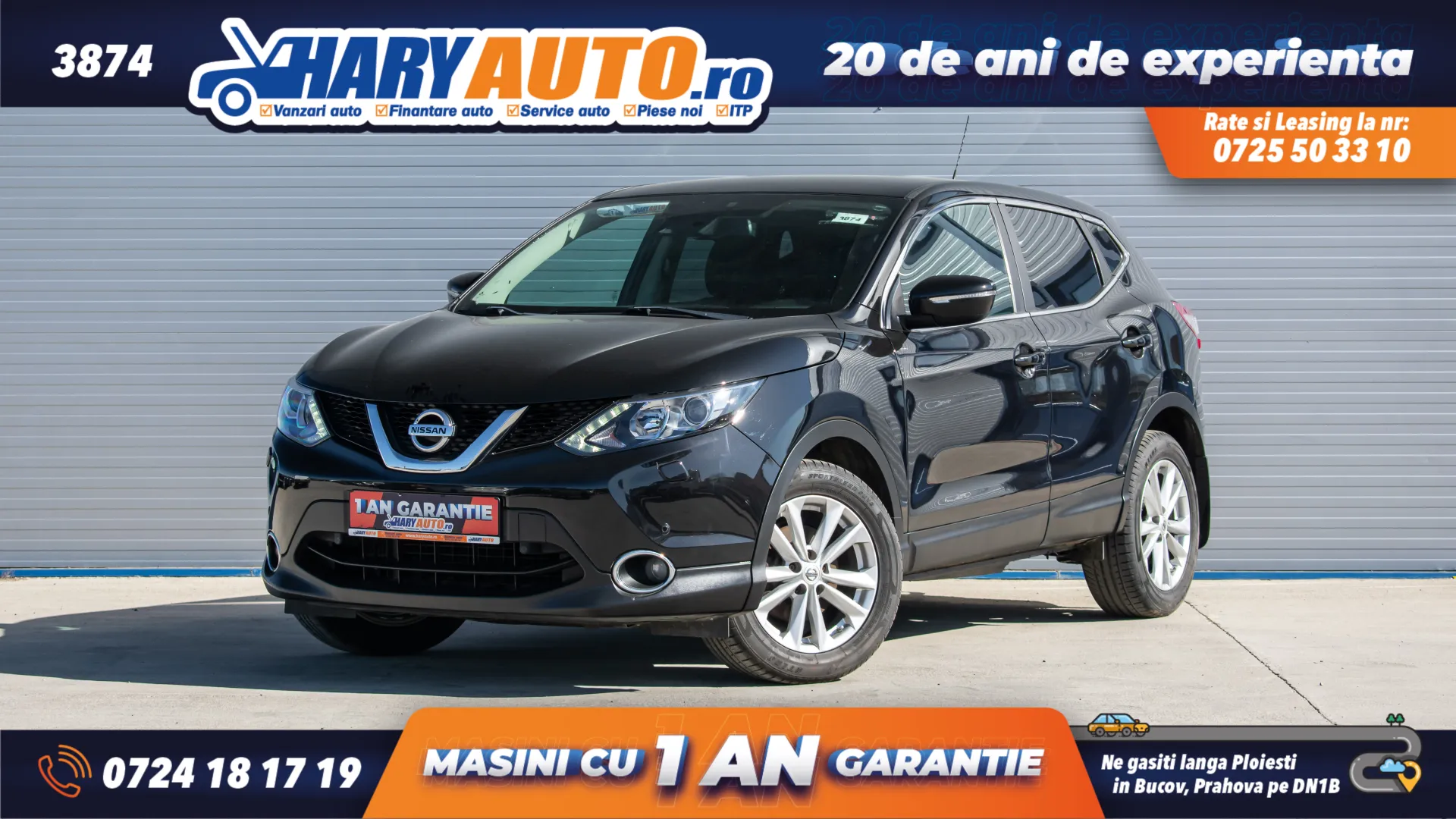 Cumpara/ Vinde online Nissan Qashqai 2014 SH, la cel mai bun pret pentru tine!