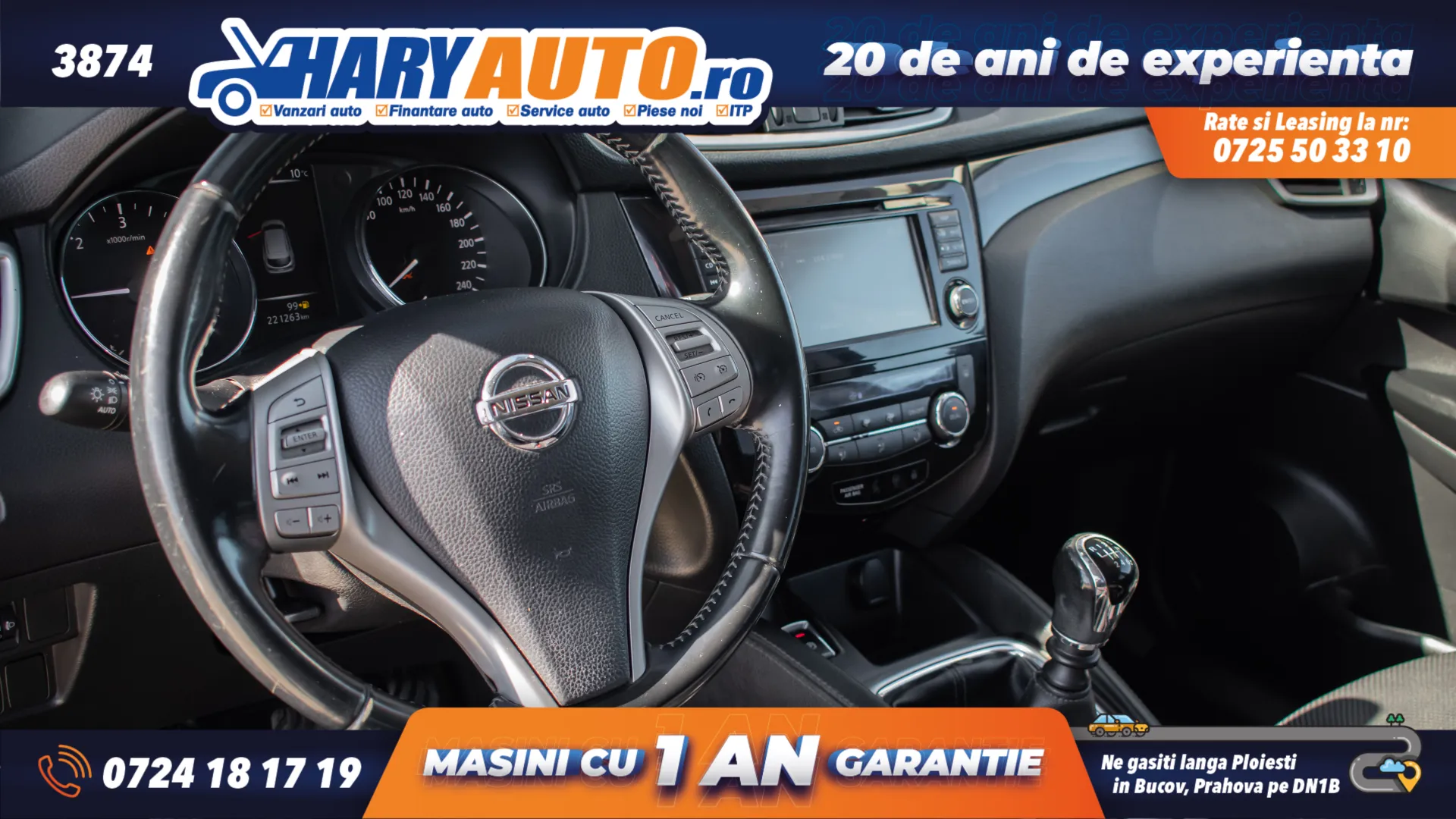Cumpara/ Vinde online Nissan Qashqai 2014 SH, la cel mai bun pret pentru tine!