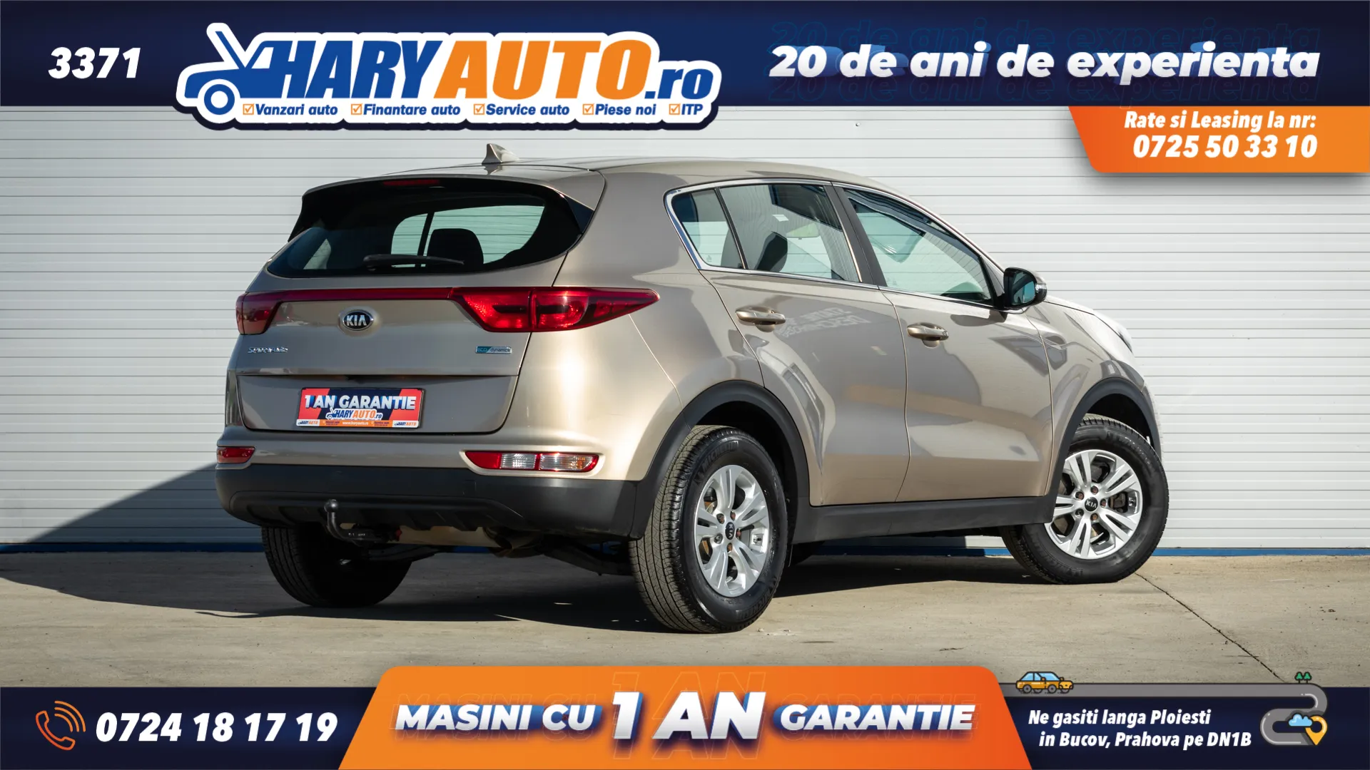 Cumpara/ Vinde online Kia Sportage 2016 SH, la cel mai bun pret pentru tine!