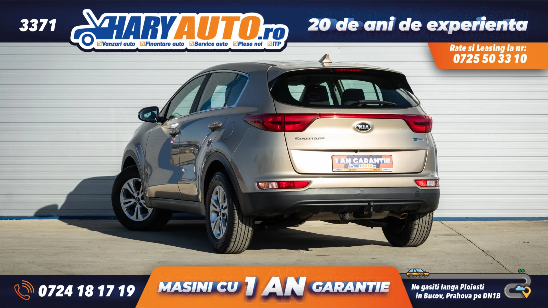 Cumpara/ Vinde online Kia Sportage 2016 SH, la cel mai bun pret pentru tine!