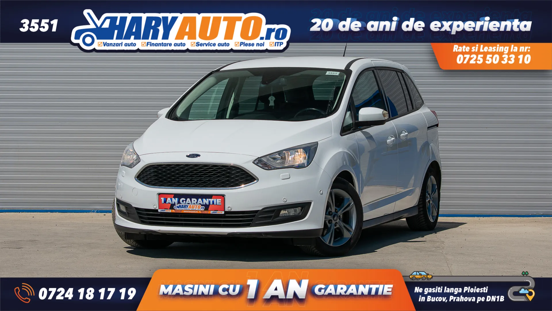 Cumpara/ Vinde online Ford C-Max 2015 SH, la cel mai bun pret pentru tine!