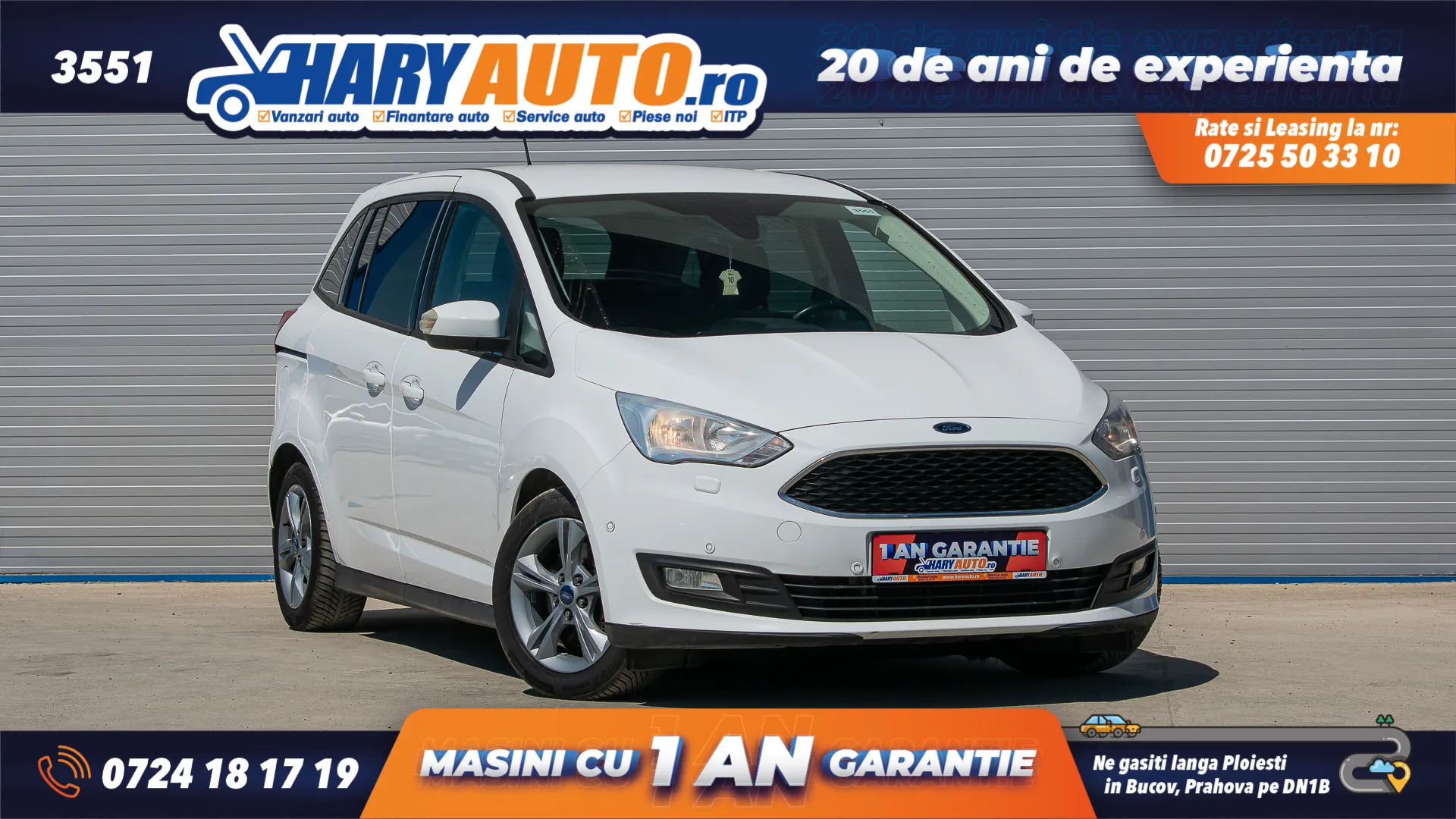 Cumpara/ Vinde online Ford C-Max 2015 SH, la cel mai bun pret pentru tine!