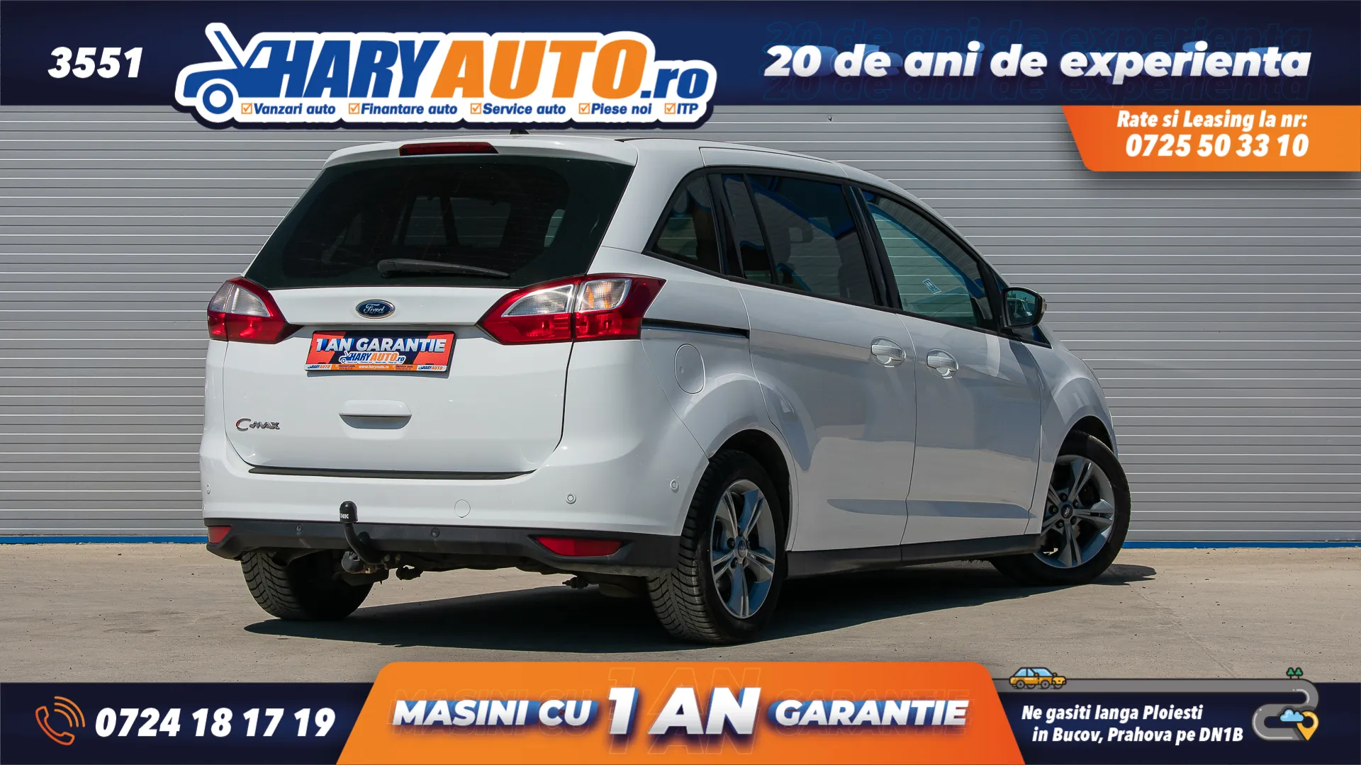 Cumpara/ Vinde online Ford C-Max 2015 SH, la cel mai bun pret pentru tine!