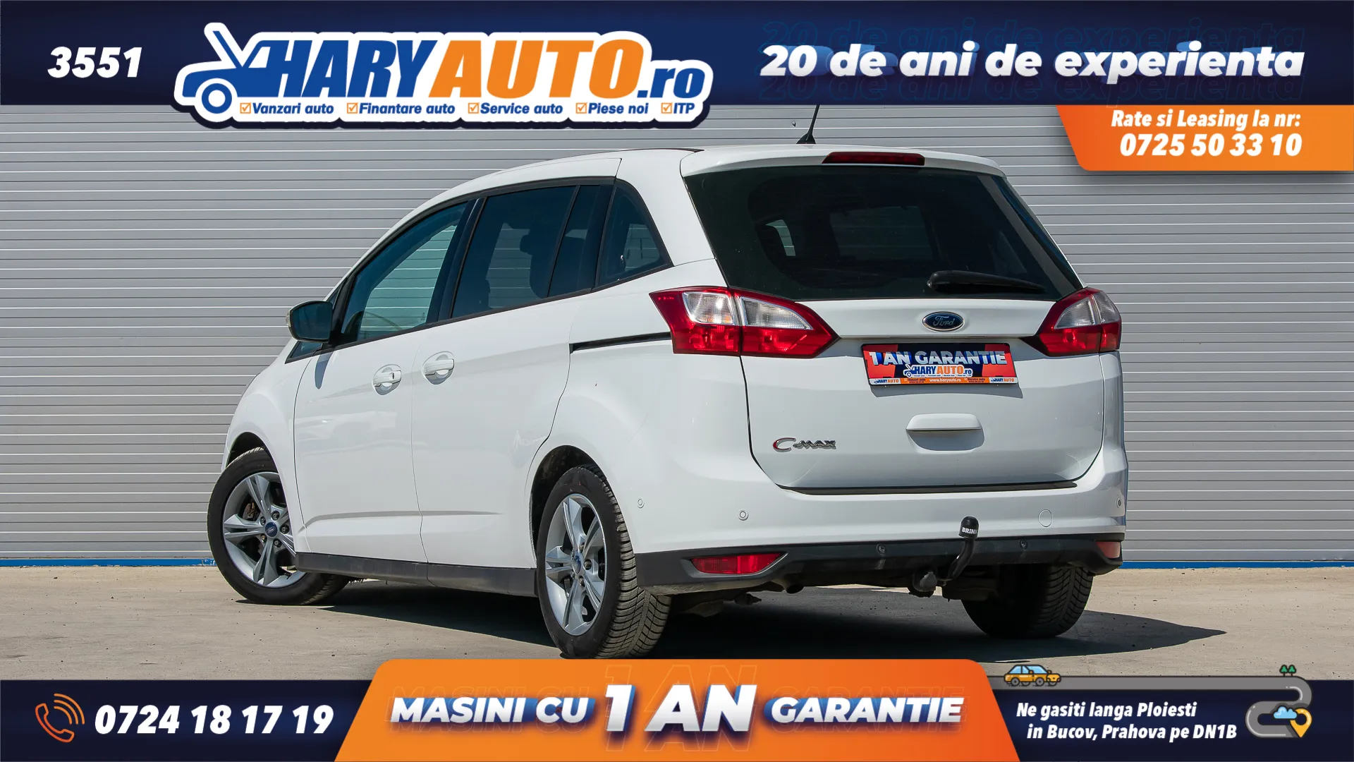 Cumpara/ Vinde online Ford C-Max 2015 SH, la cel mai bun pret pentru tine!