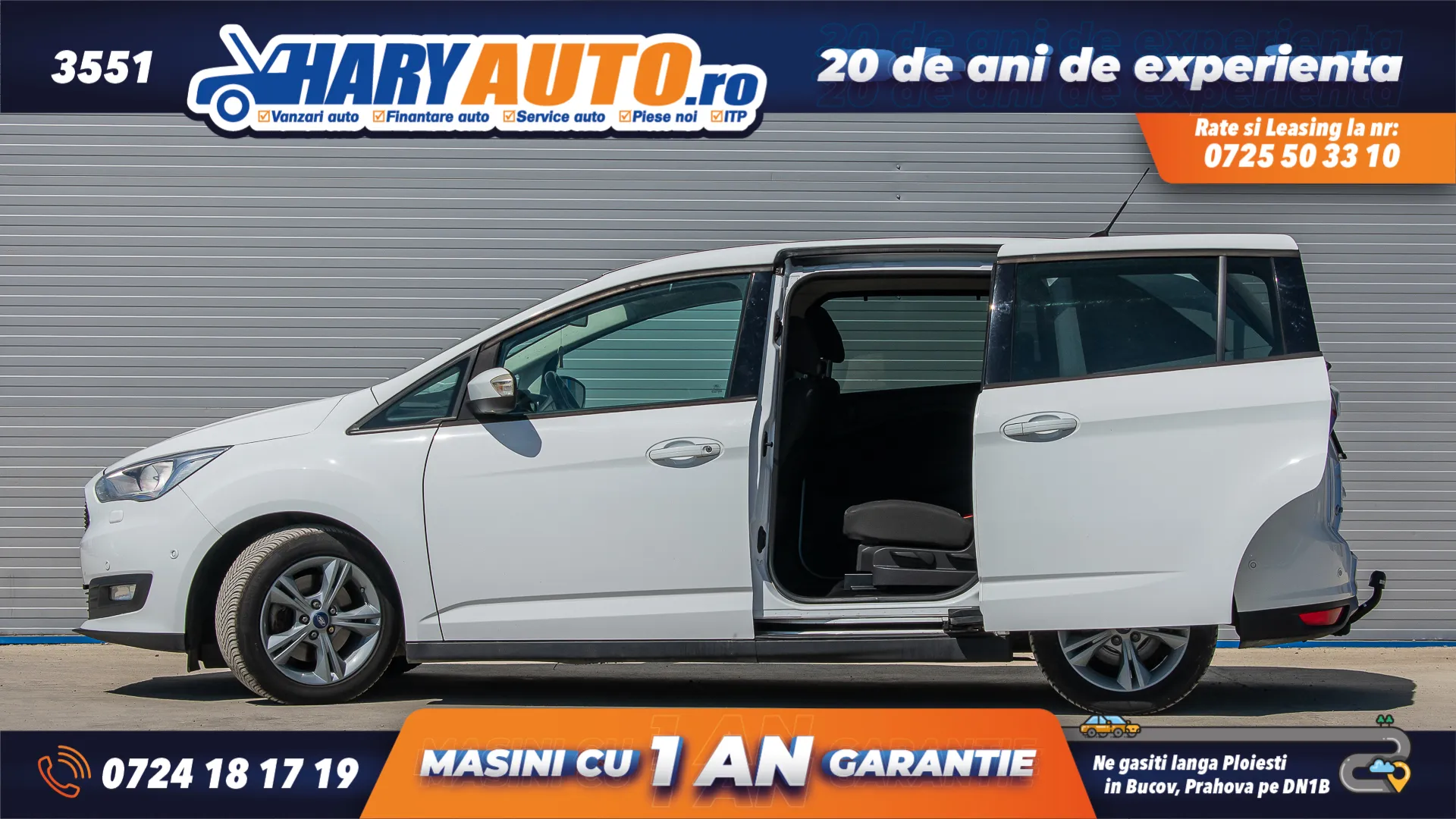 Cumpara/ Vinde online Ford C-Max 2015 SH, la cel mai bun pret pentru tine!