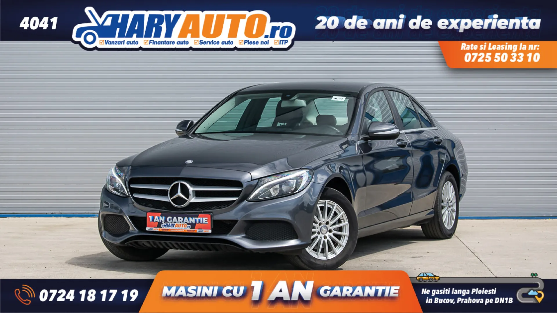 Cumpara/ Vinde online Mercedes-Benz C-Class 2015 SH, la cel mai bun pret pentru tine!