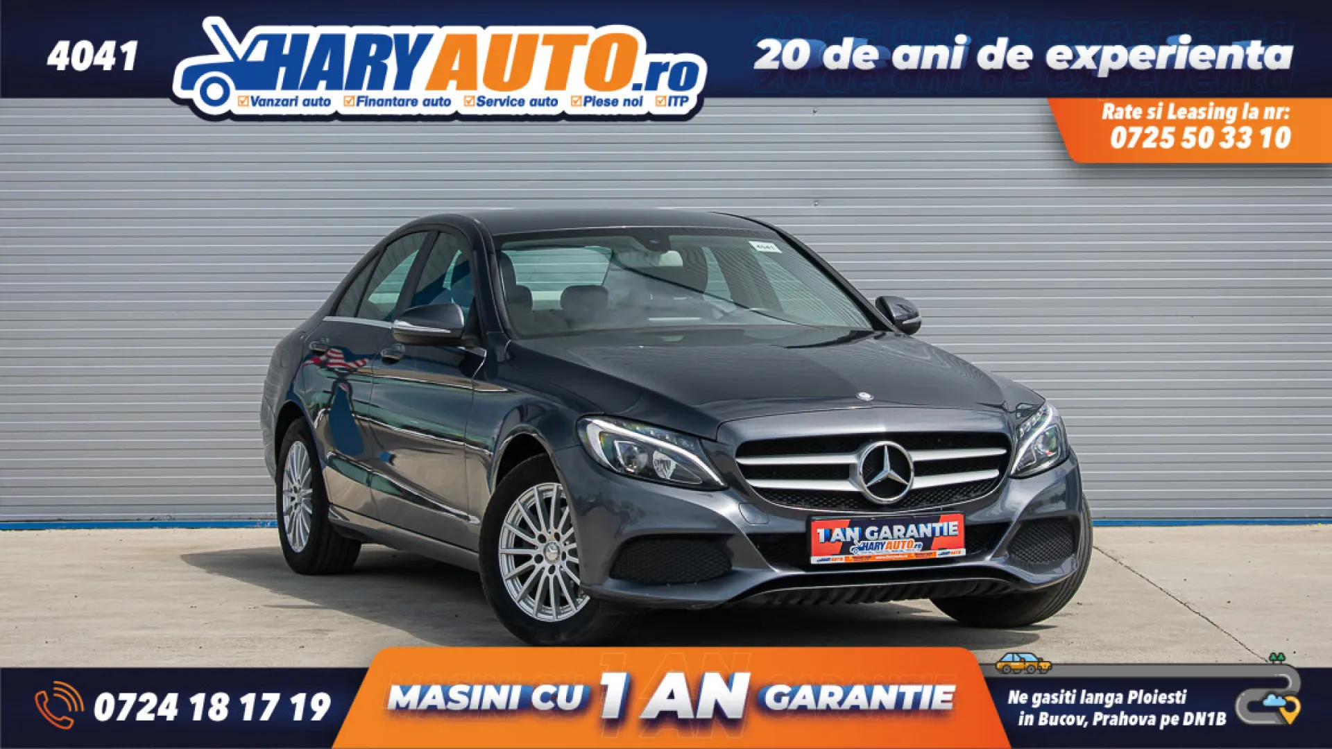 Cumpara/ Vinde online Mercedes-Benz C-Class 2015 SH, la cel mai bun pret pentru tine!