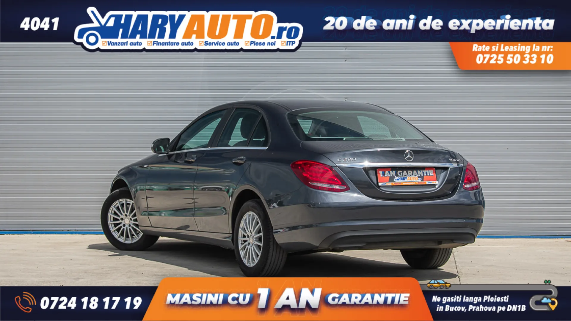 Cumpara/ Vinde online Mercedes-Benz C-Class 2015 SH, la cel mai bun pret pentru tine!