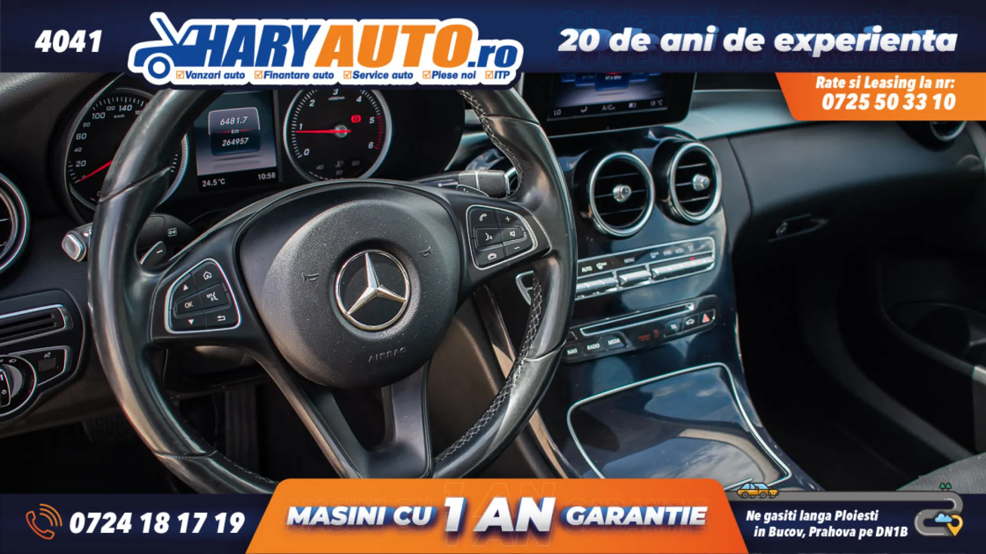 Cumpara/ Vinde online Mercedes-Benz C-Class 2015 SH, la cel mai bun pret pentru tine!