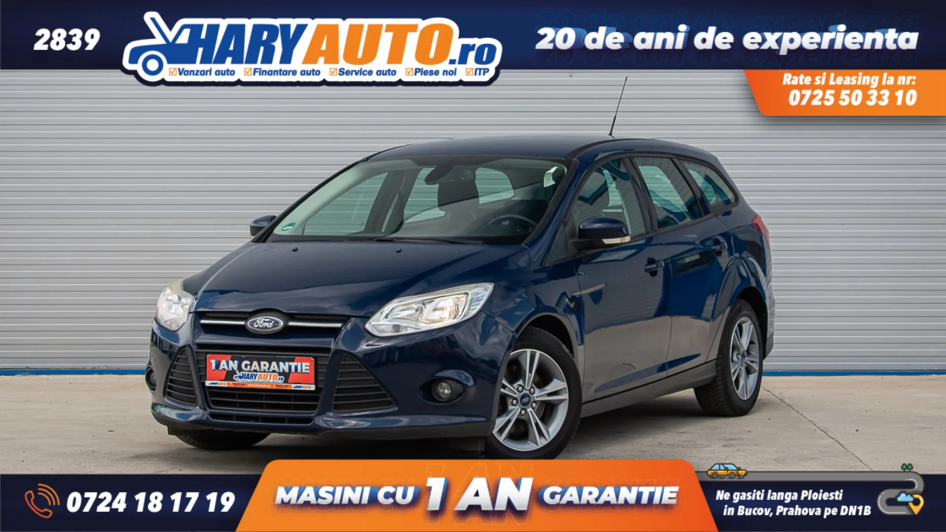 Cumpara/ Vinde online Ford Focus 2014 SH, la cel mai bun pret pentru tine!