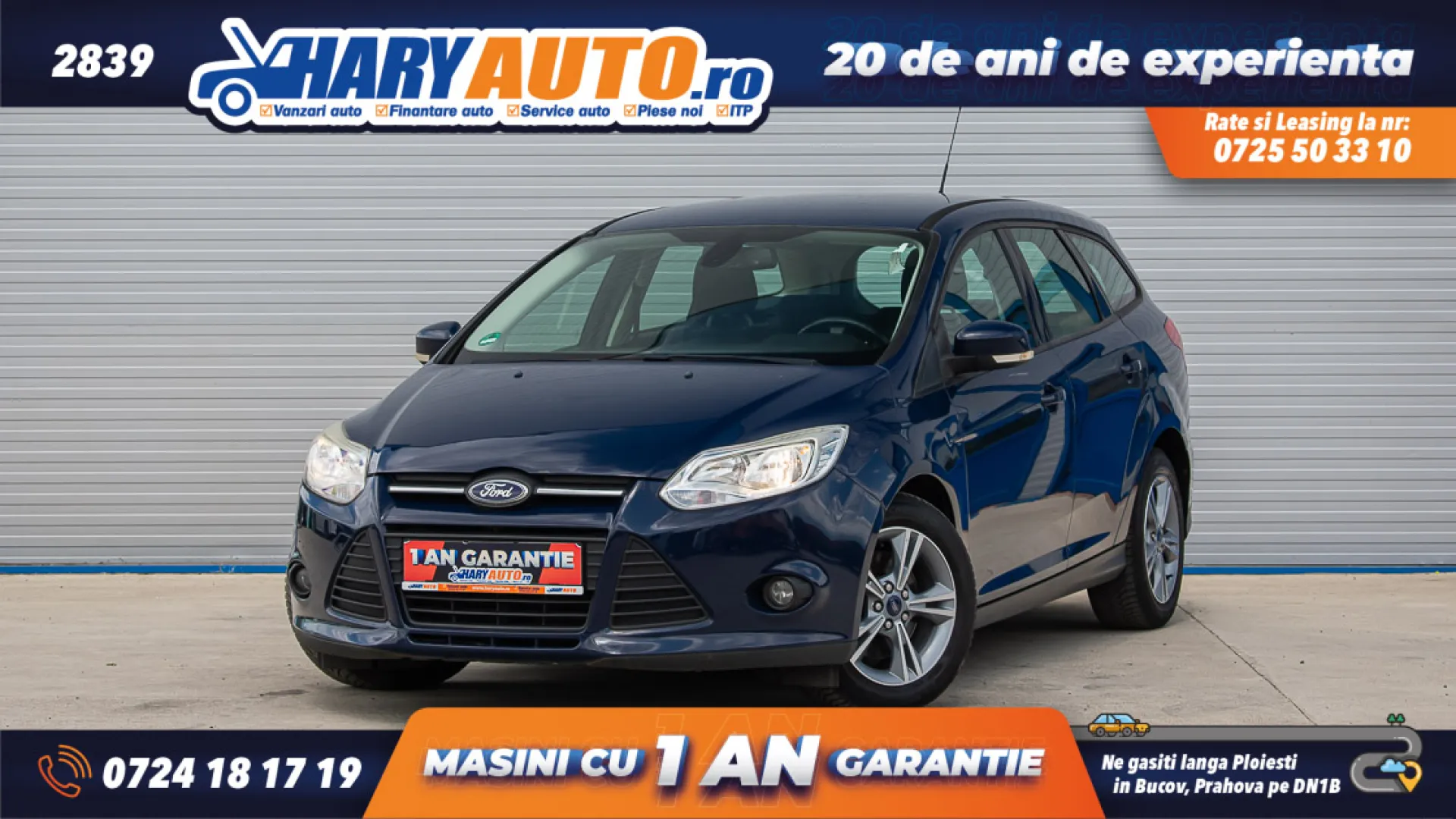 Cumpara/ Vinde online Ford Focus 2014 SH, la cel mai bun pret pentru tine!