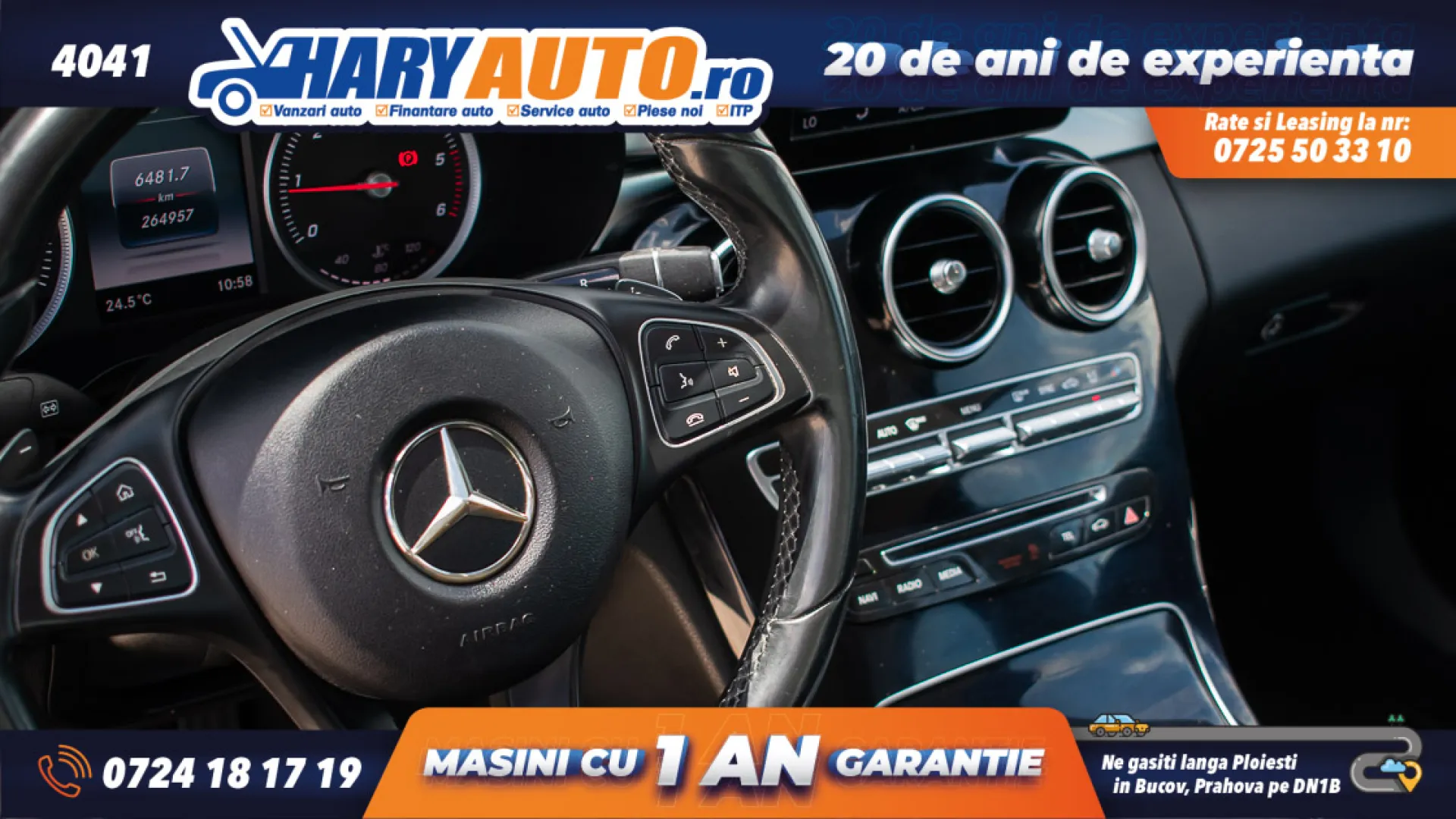 Cumpara/ Vinde online Mercedes-Benz C-Class 2015 SH, la cel mai bun pret pentru tine!