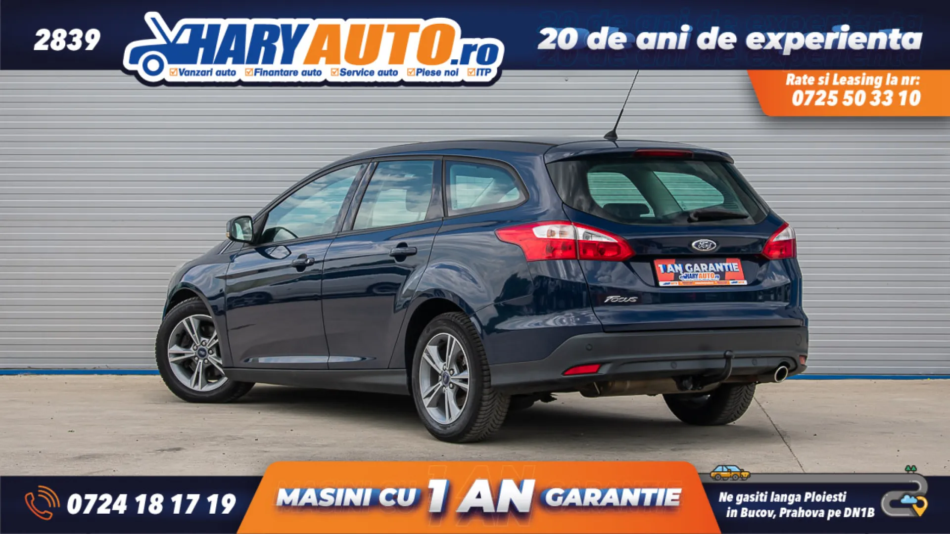 Cumpara/ Vinde online Ford Focus 2014 SH, la cel mai bun pret pentru tine!