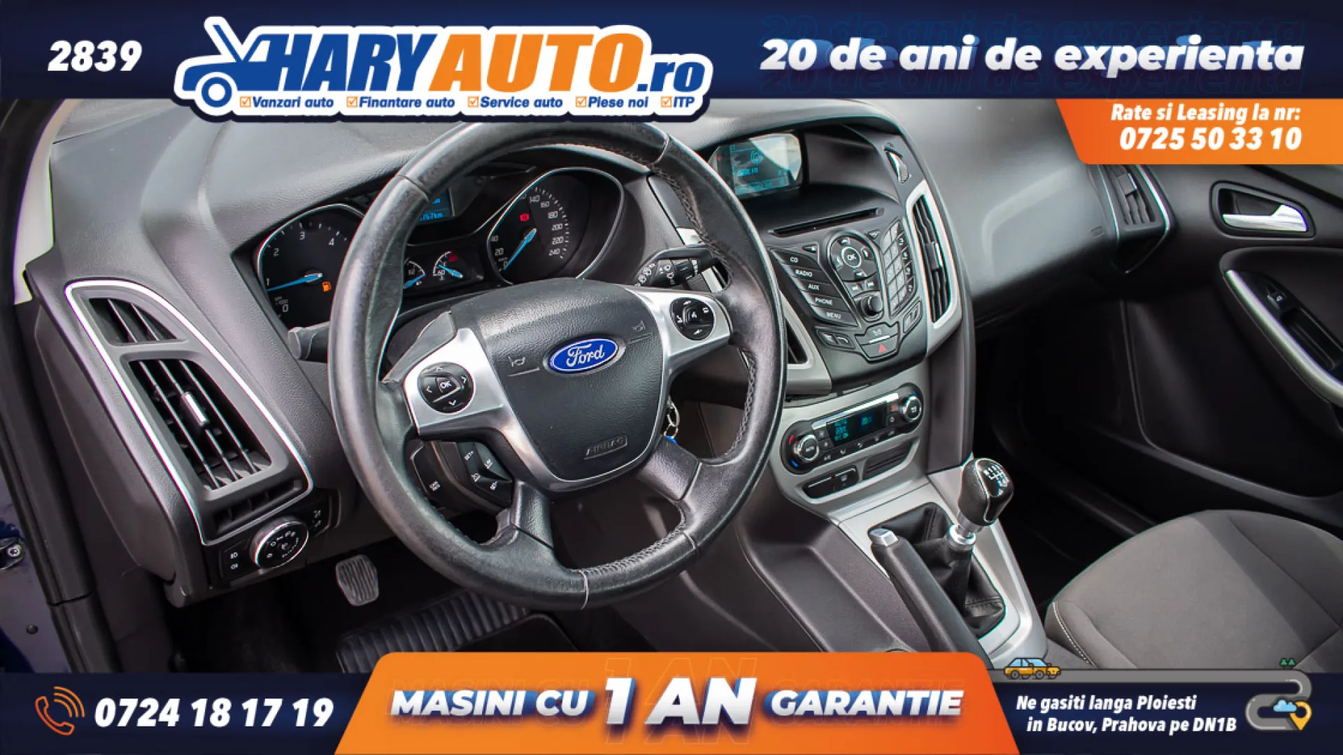 Cumpara/ Vinde online Ford Focus 2014 SH, la cel mai bun pret pentru tine!