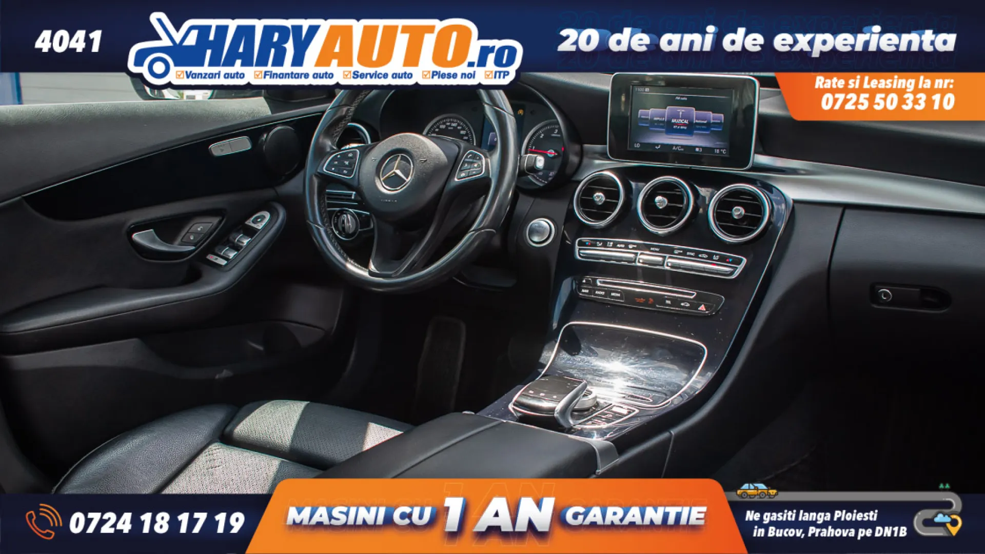 Cumpara/ Vinde online Mercedes-Benz C-Class 2015 SH, la cel mai bun pret pentru tine!