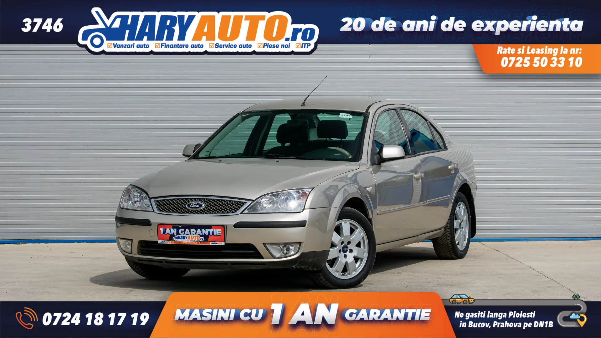 Cumpara/ Vinde online Ford Mondeo 2005 SH, la cel mai bun pret pentru tine!