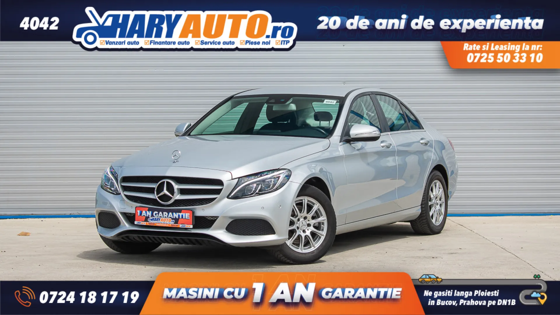 Cumpara/ Vinde online Mercedes-Benz C-Class 2014 SH, la cel mai bun pret pentru tine!