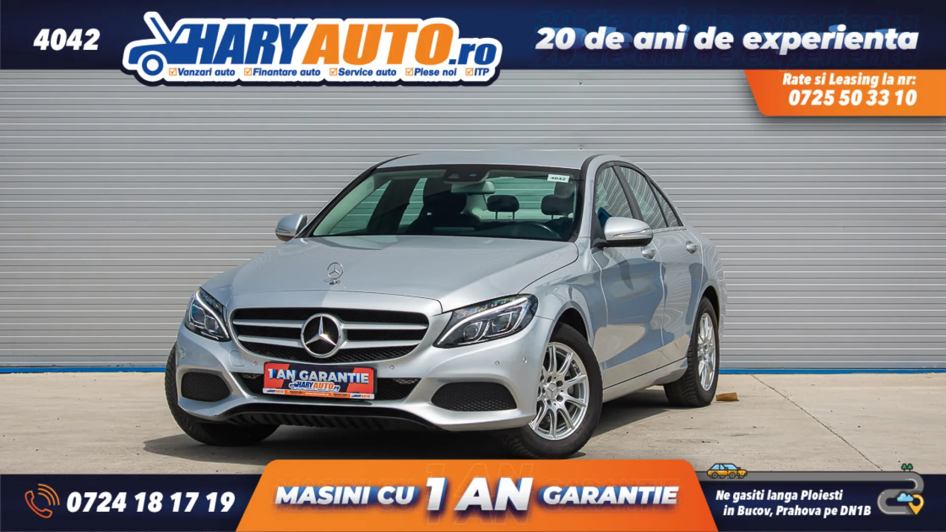 Cumpara/ Vinde online Mercedes-Benz C-Class 2014 SH, la cel mai bun pret pentru tine!